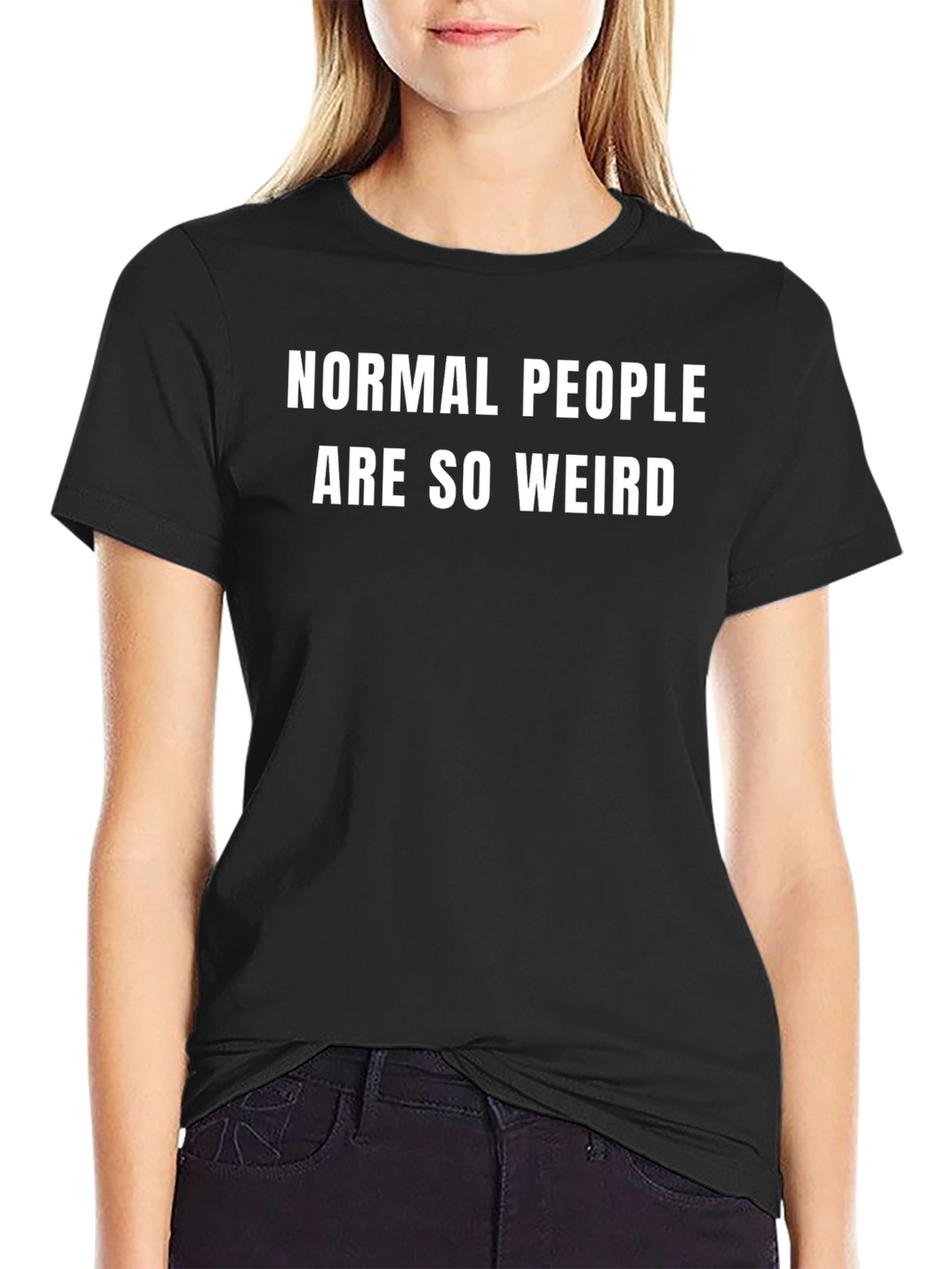 Normal People Are So Weird Graphic Tee