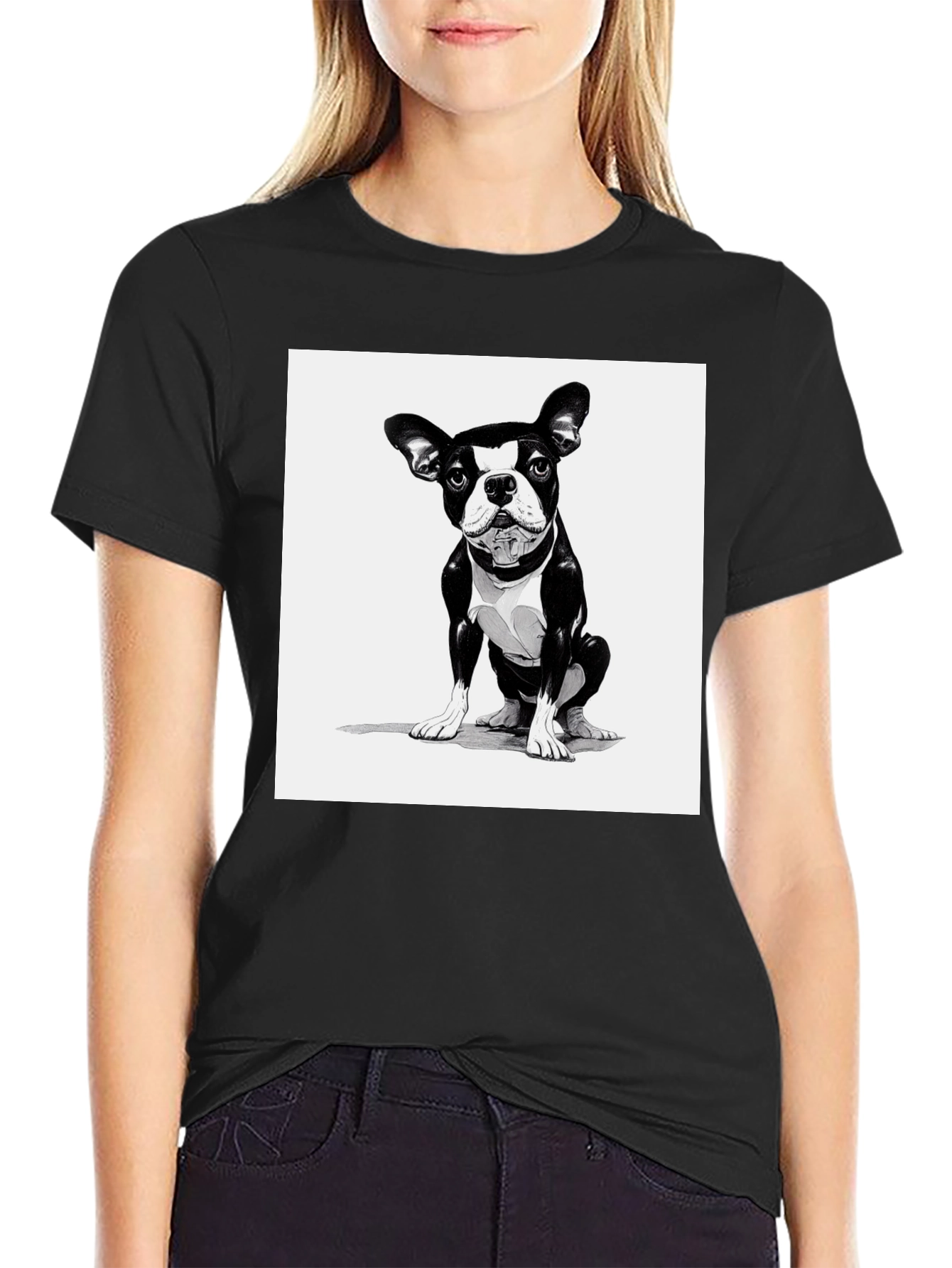 Boston Terrier Graphic Tee - Cool Dog Lover Shirt