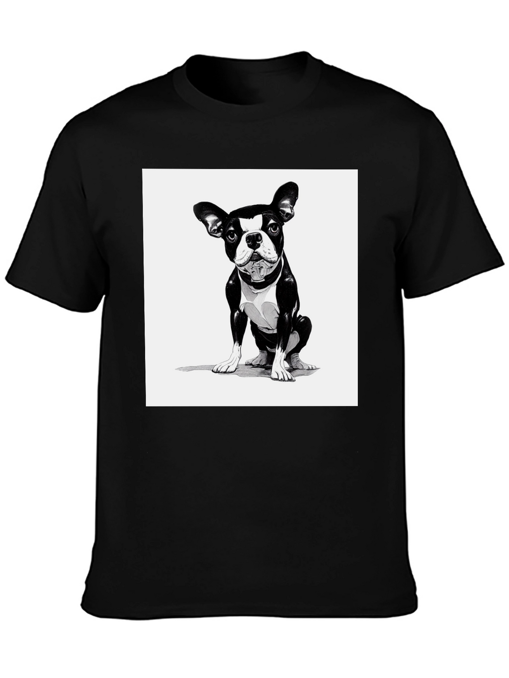 Boston Terrier Graphic Tee - Cool Dog Lover Shirt