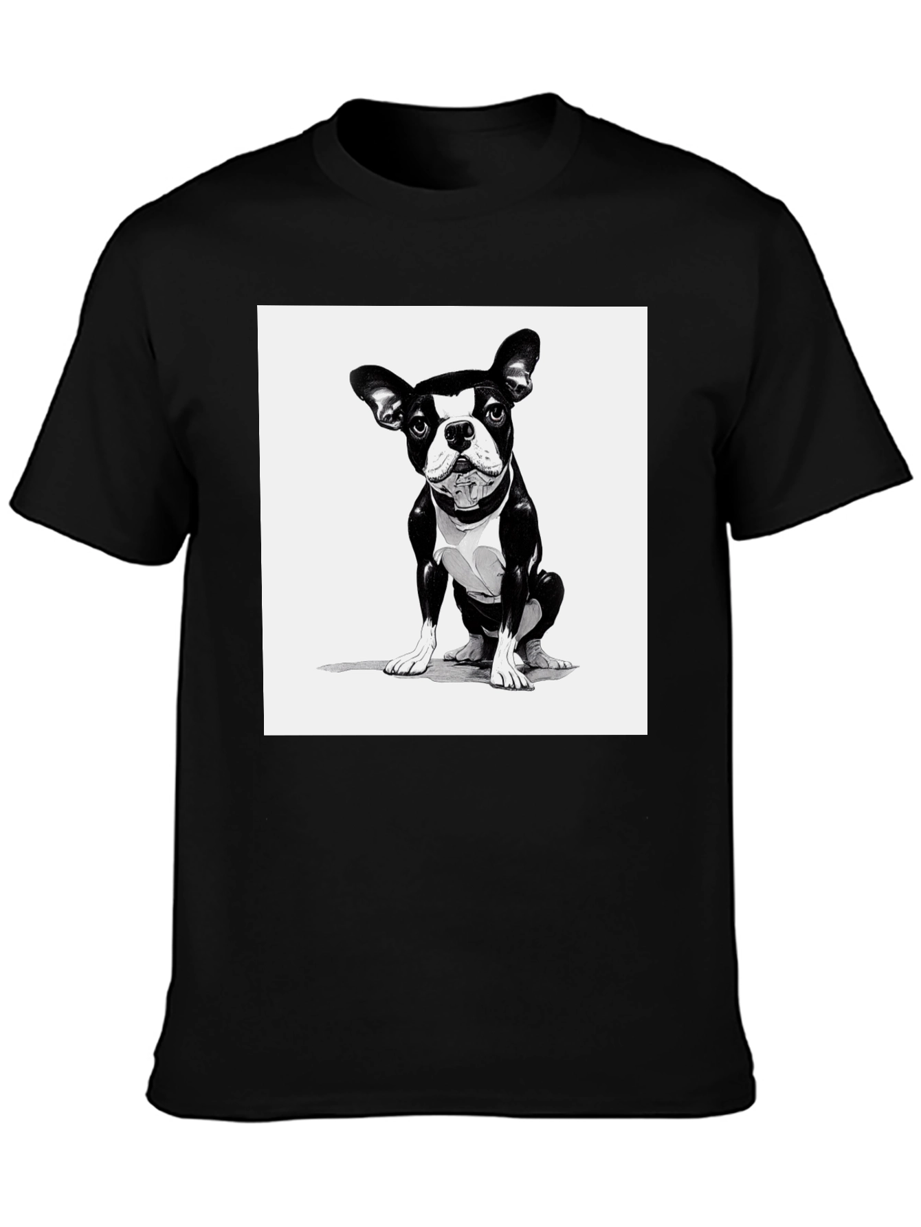 Boston Terrier Graphic Tee - Cool Dog Lover Shirt