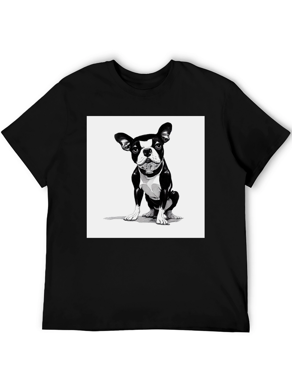 Boston Terrier Graphic Tee - Cool Dog Lover Shirt