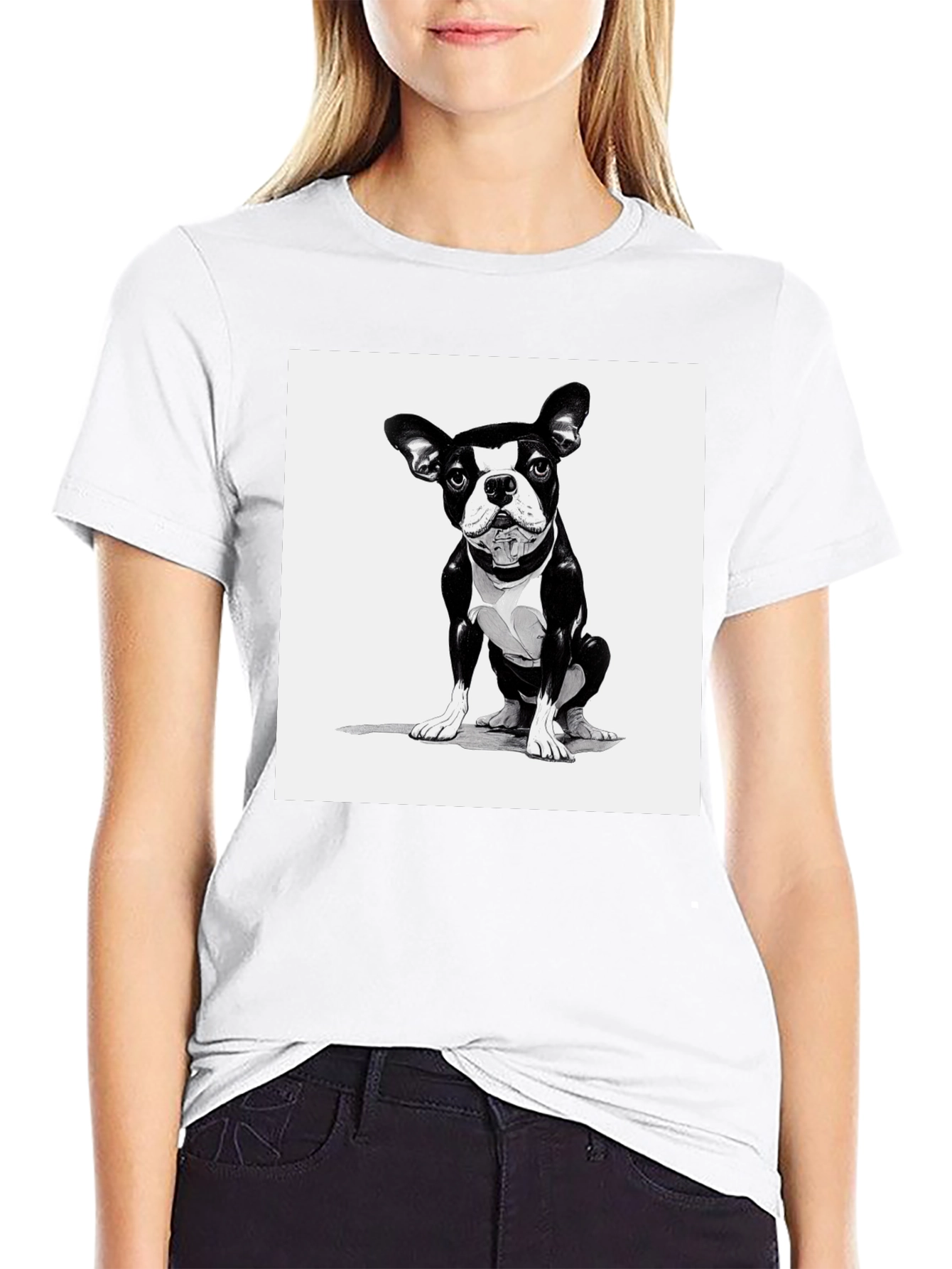 Boston Terrier Graphic Tee - Cool Dog Lover Shirt