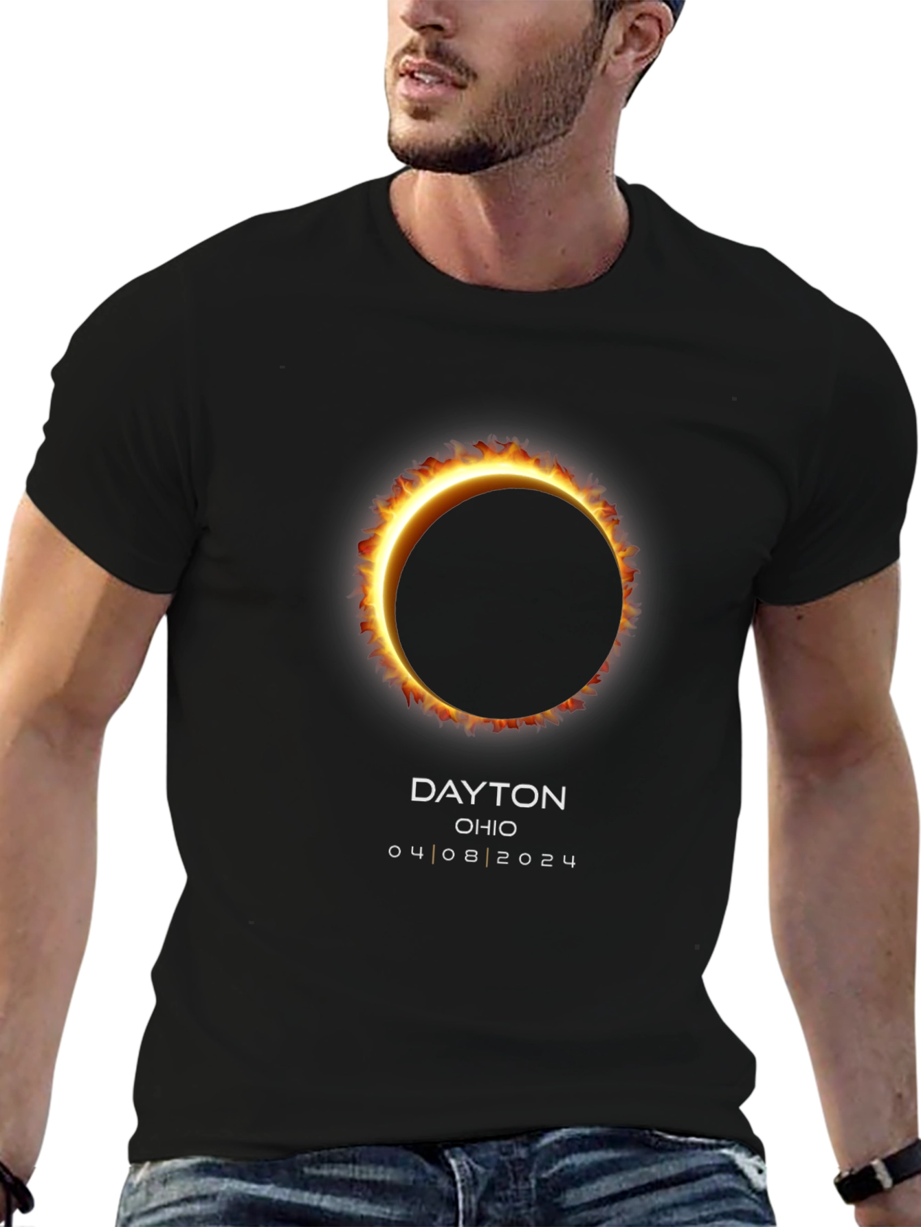 Dayton Ohio Solar Eclipse 2024 T-Shirt