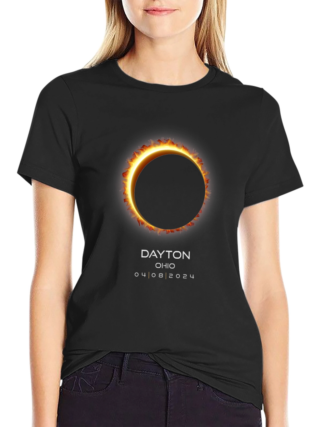 Dayton Ohio Solar Eclipse 2024 T-Shirt
