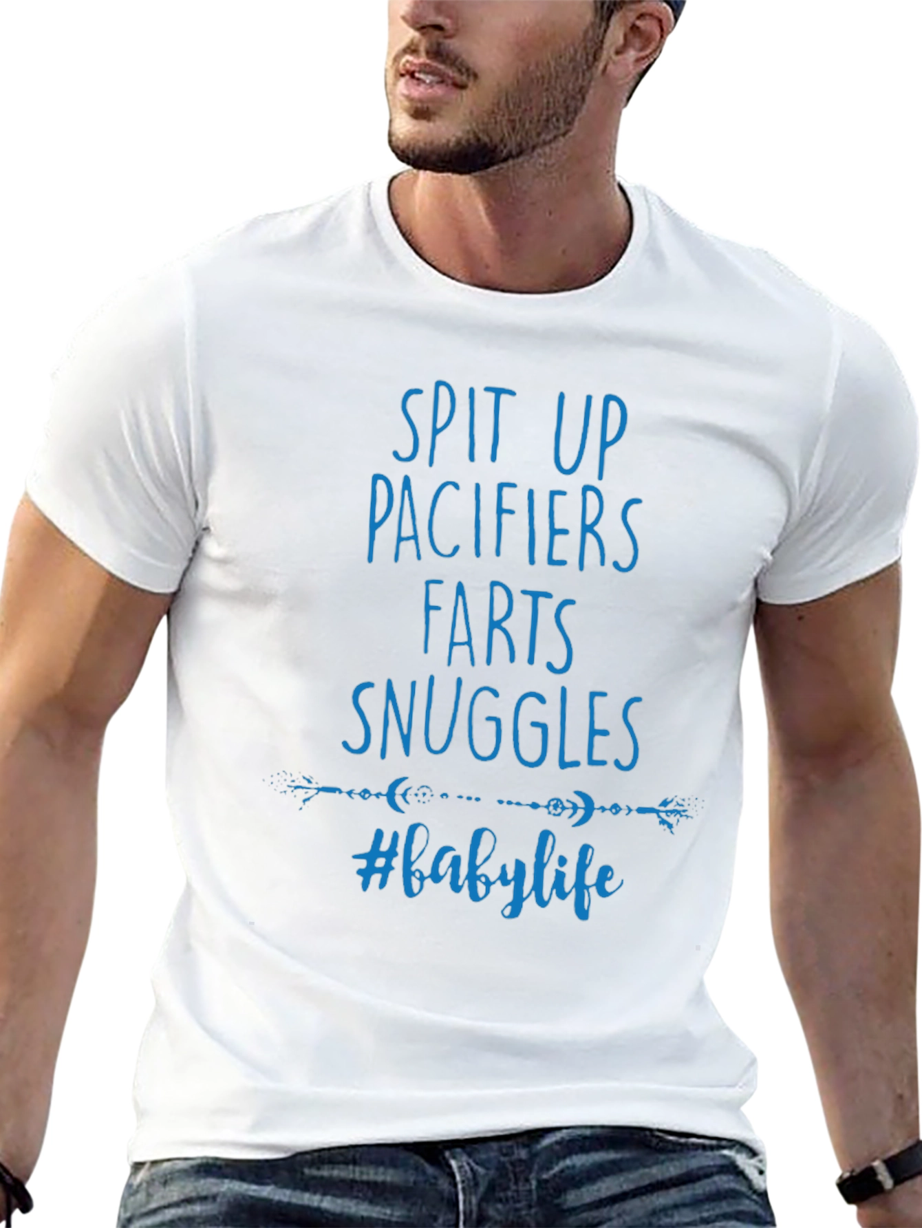Baby Life T-Shirt - Spit Up Pacifiers Farts Snuggles