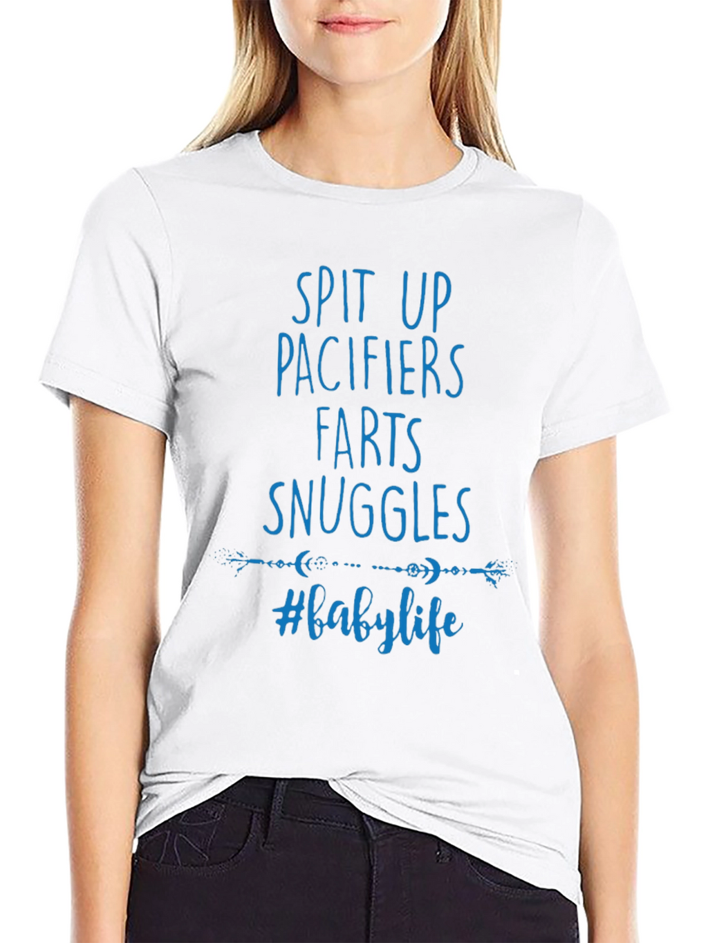 Baby Life T-Shirt - Spit Up Pacifiers Farts Snuggles
