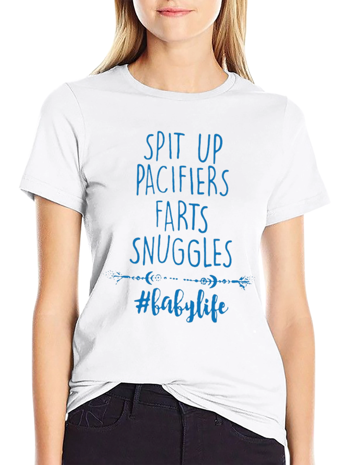 Baby Life T-Shirt - Spit Up Pacifiers Farts Snuggles