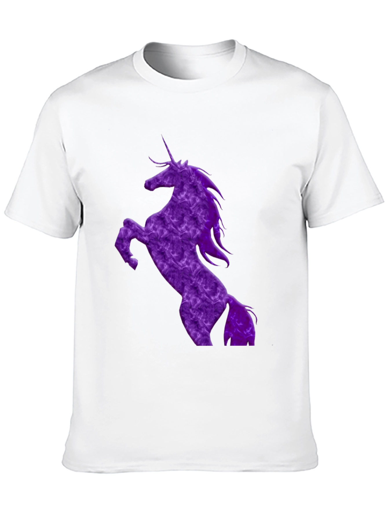 Unicorn Graphic T-Shirt - Black Cotton Blend