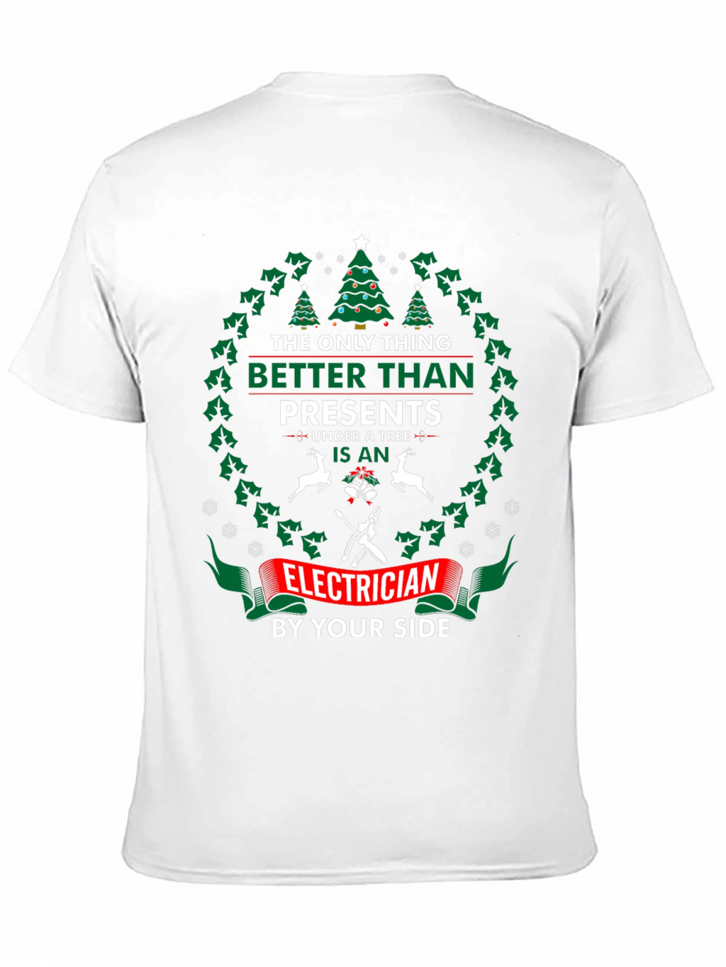 Funny Christmas Electrician T-Shirt