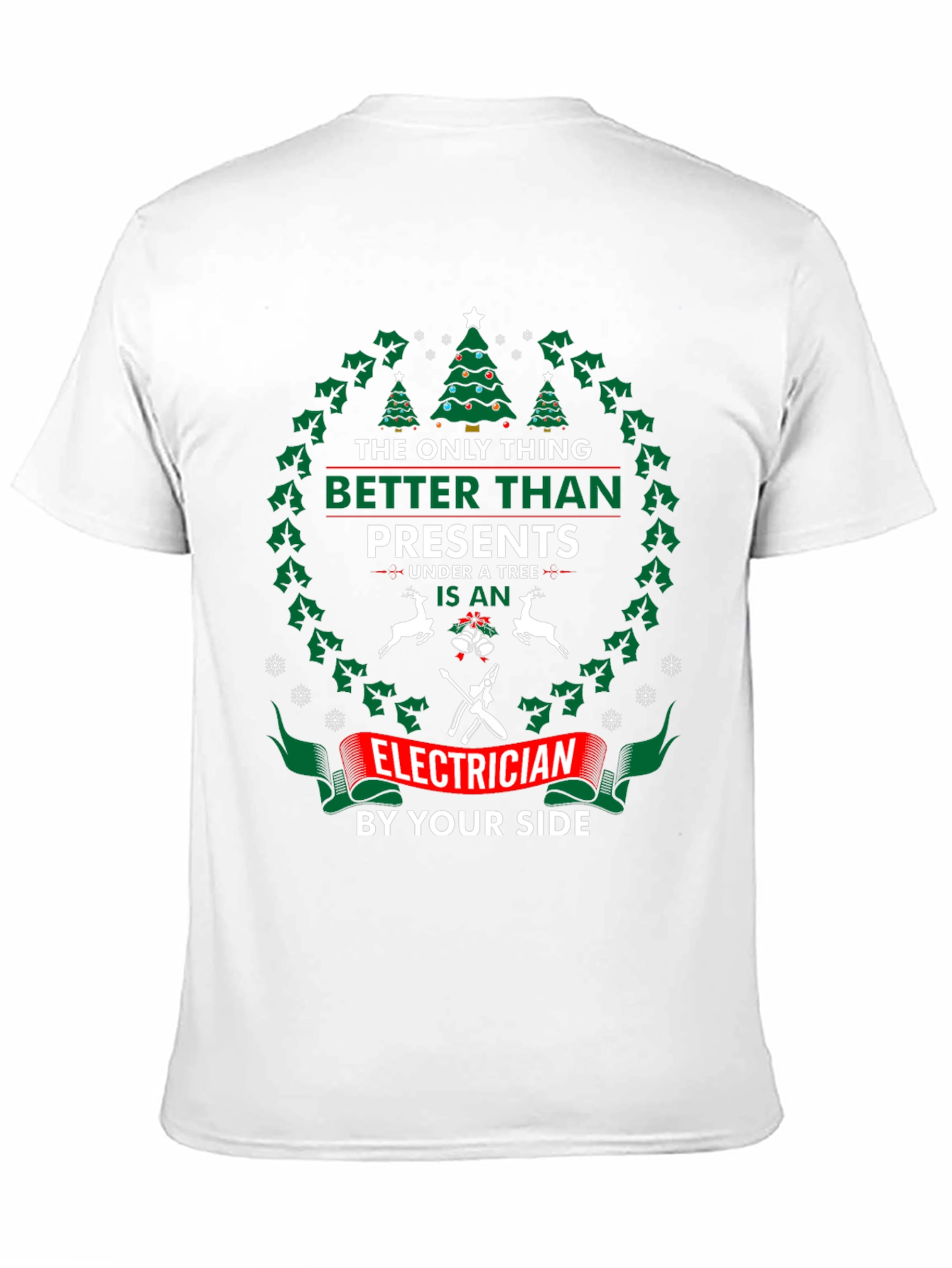 Funny Christmas Electrician T-Shirt