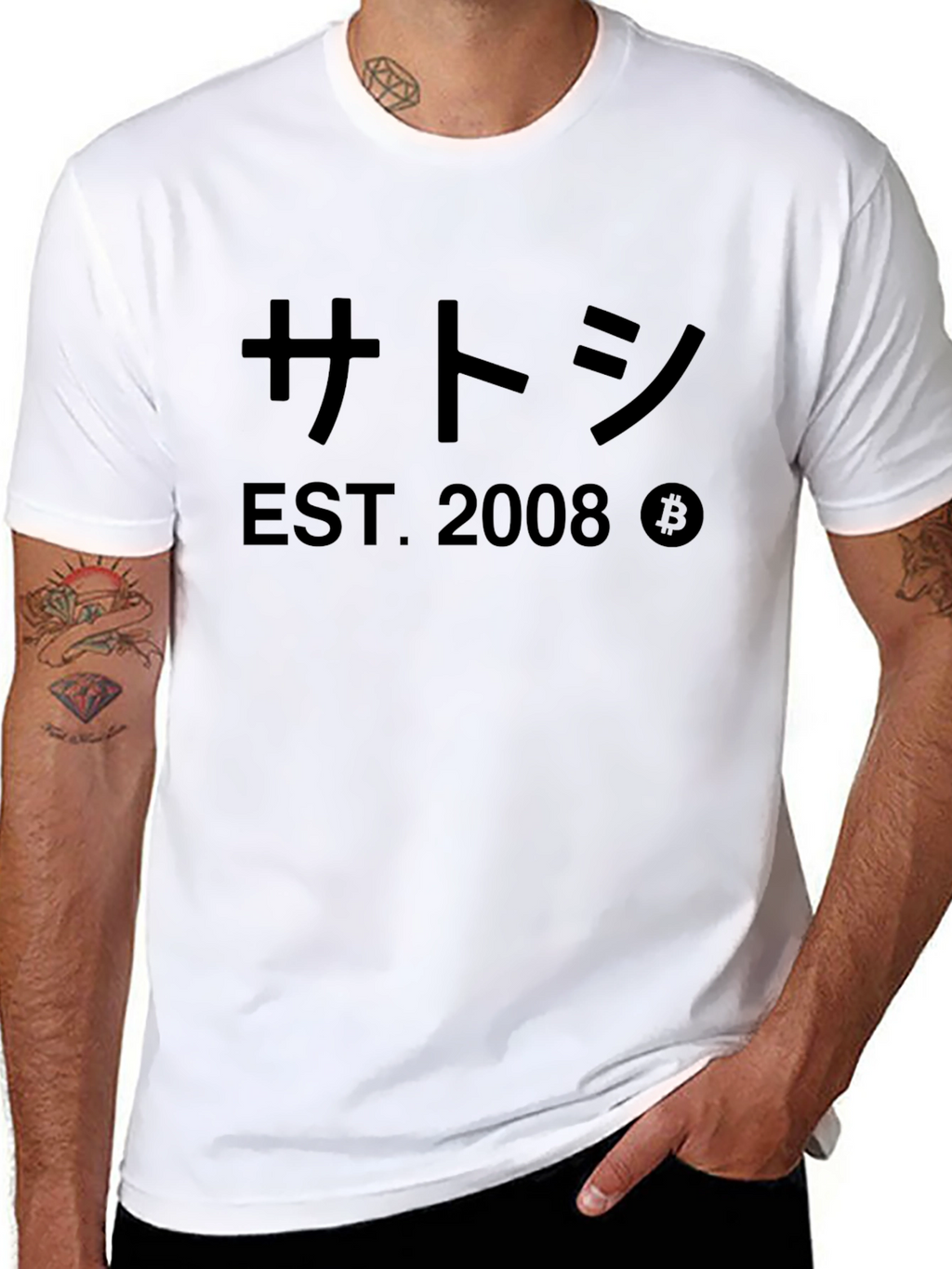 Satoshi EST. 2008 Crypto Tee