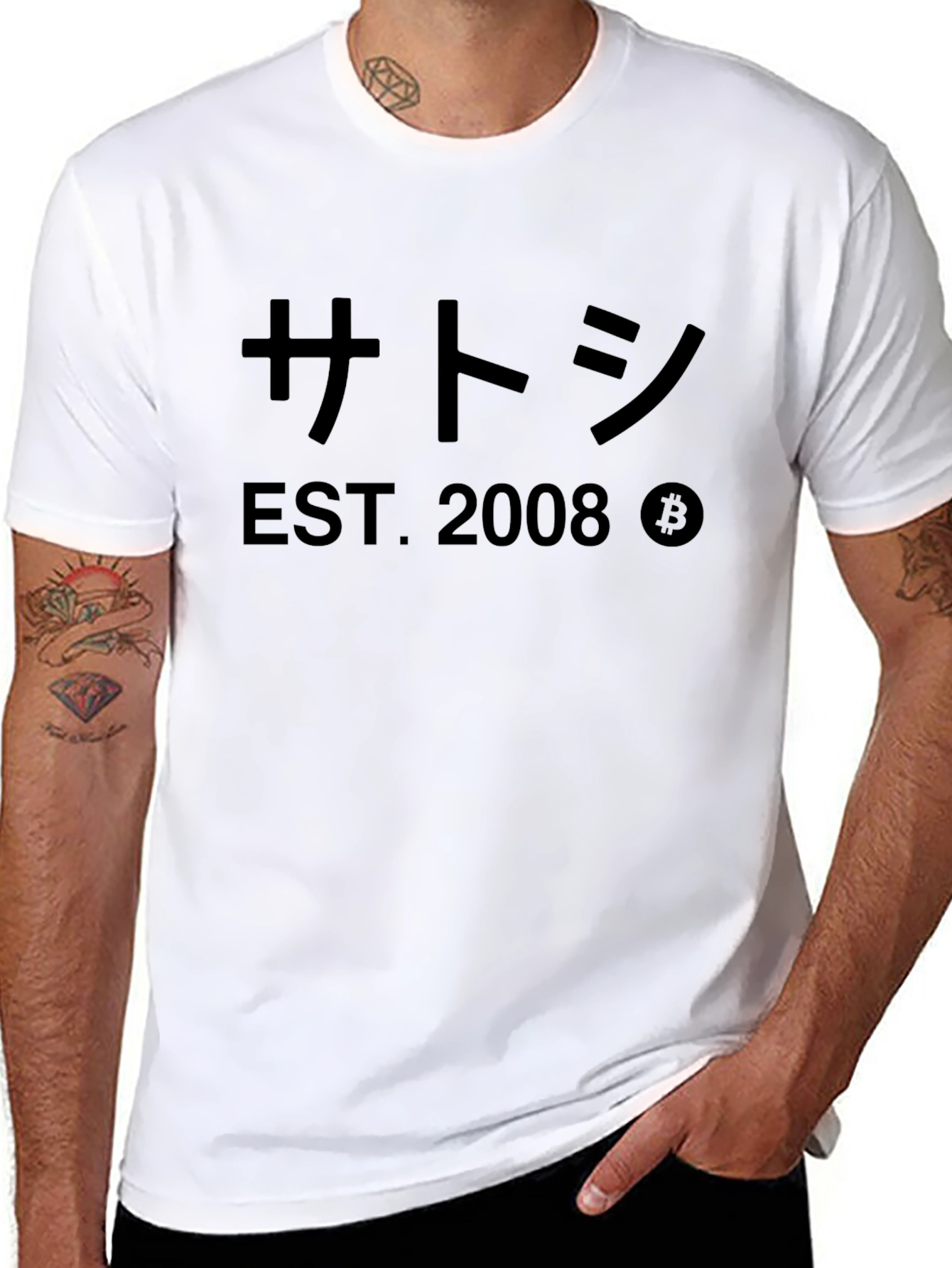 Satoshi EST. 2008 Crypto Tee