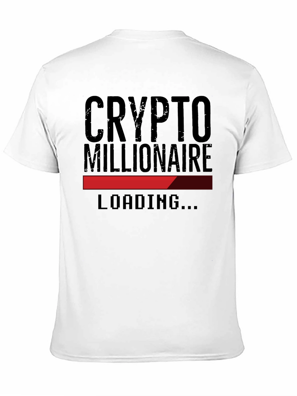 Crypto Millionaire Loading T-Shirt - Black