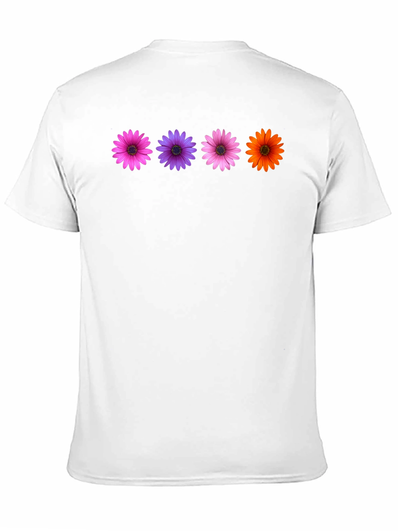 Floral Daisy T-Shirt - Colorful Blossom Design