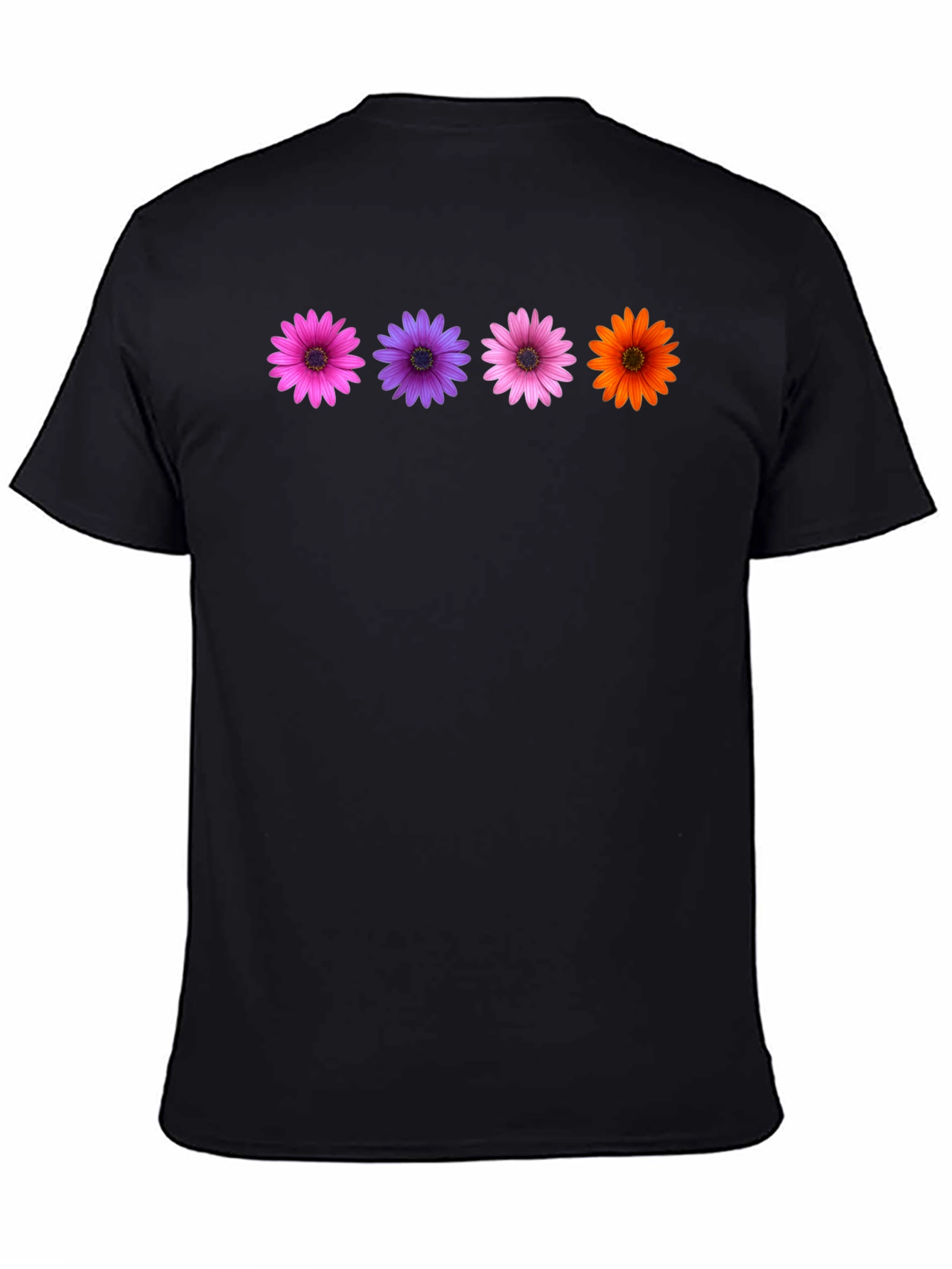 Floral Daisy T-Shirt - Colorful Blossom Design