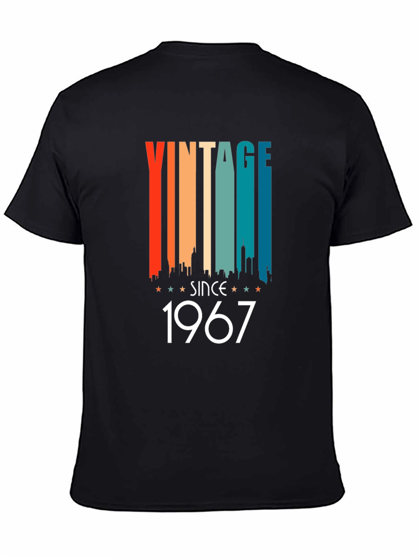 Vintage 1967 Graphic Tee - Retro Birthday Gift