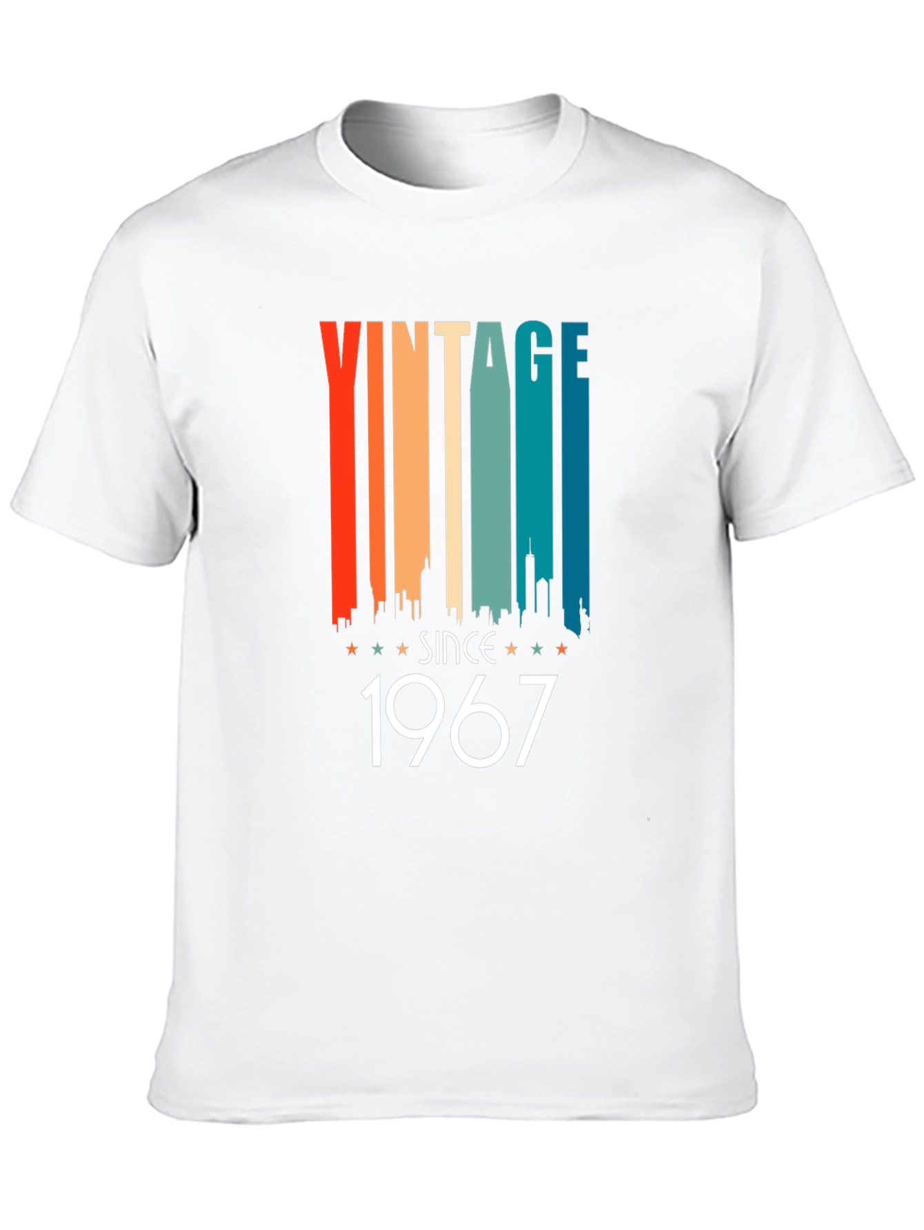 Vintage 1967 Graphic Tee - Retro Birthday Gift