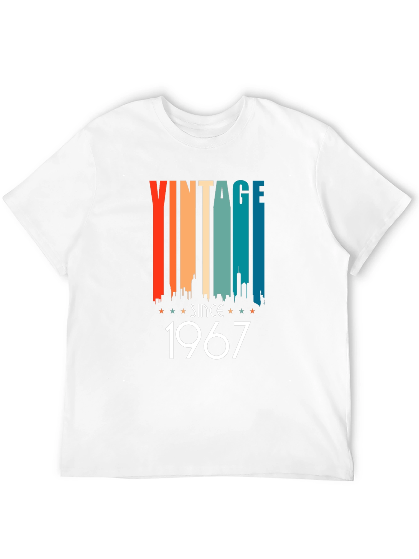 Vintage 1967 Graphic Tee - Retro Birthday Gift