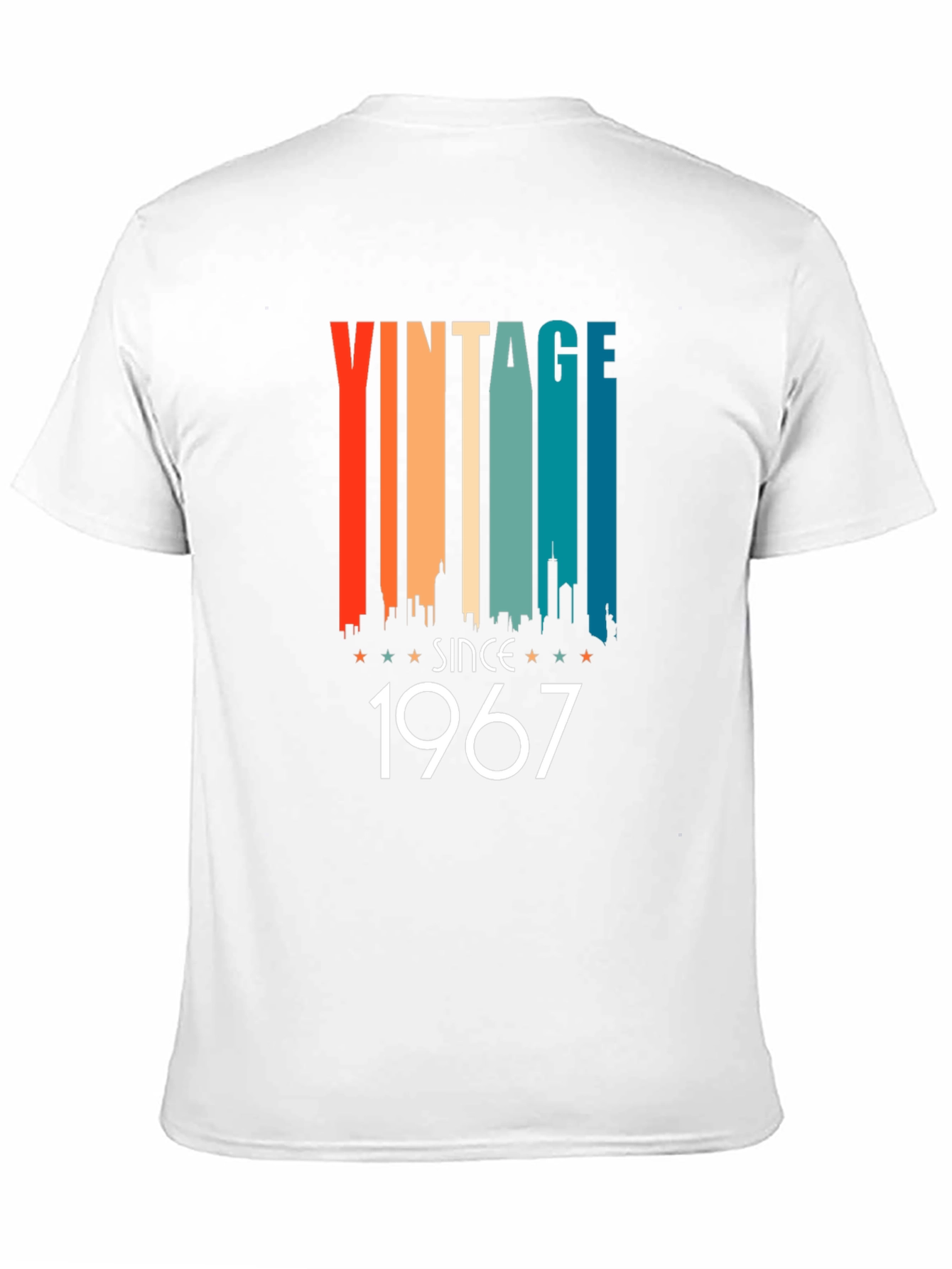 Vintage 1967 Graphic Tee - Retro Birthday Gift