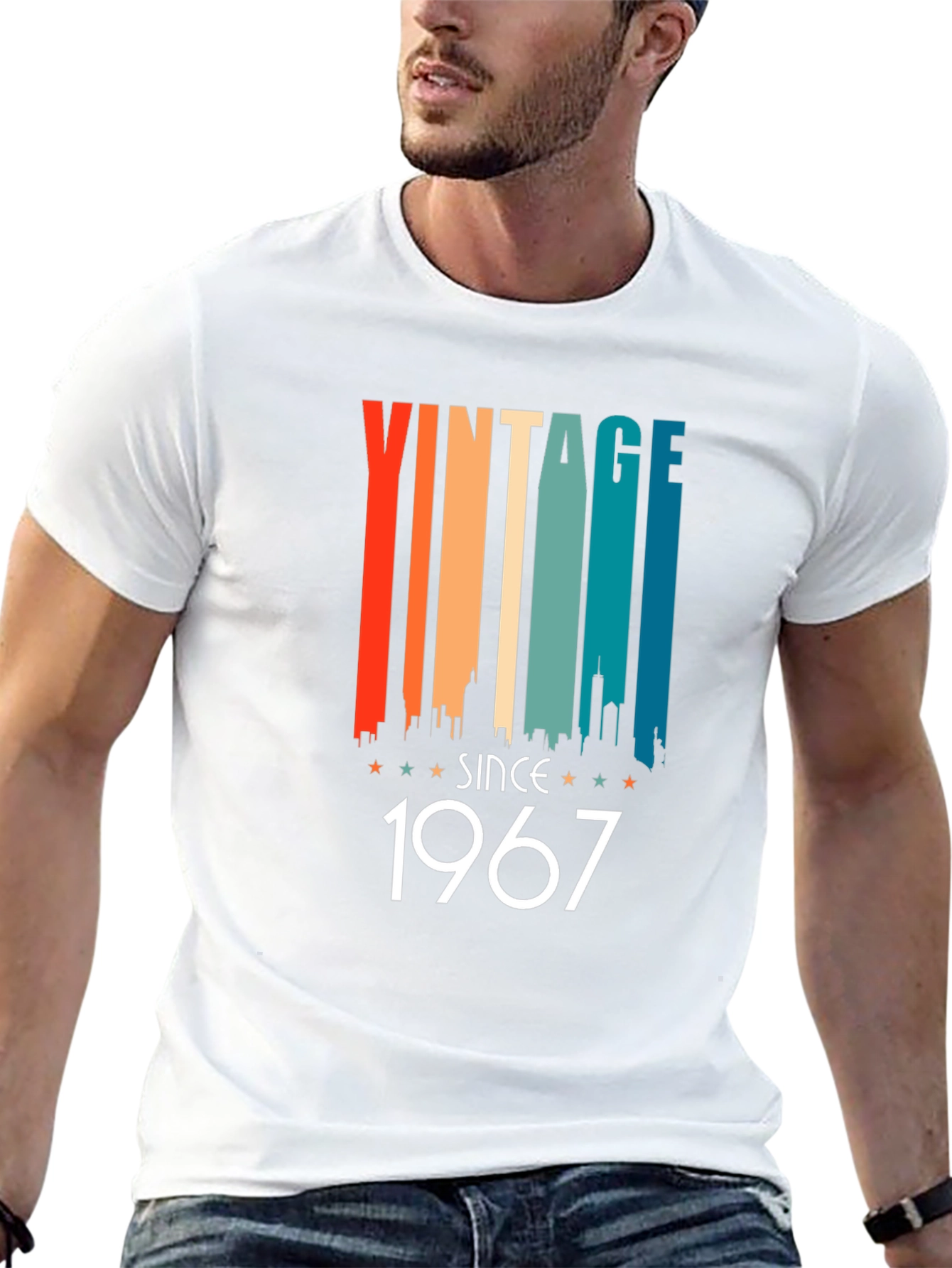 Vintage 1967 Graphic Tee - Retro Birthday Gift