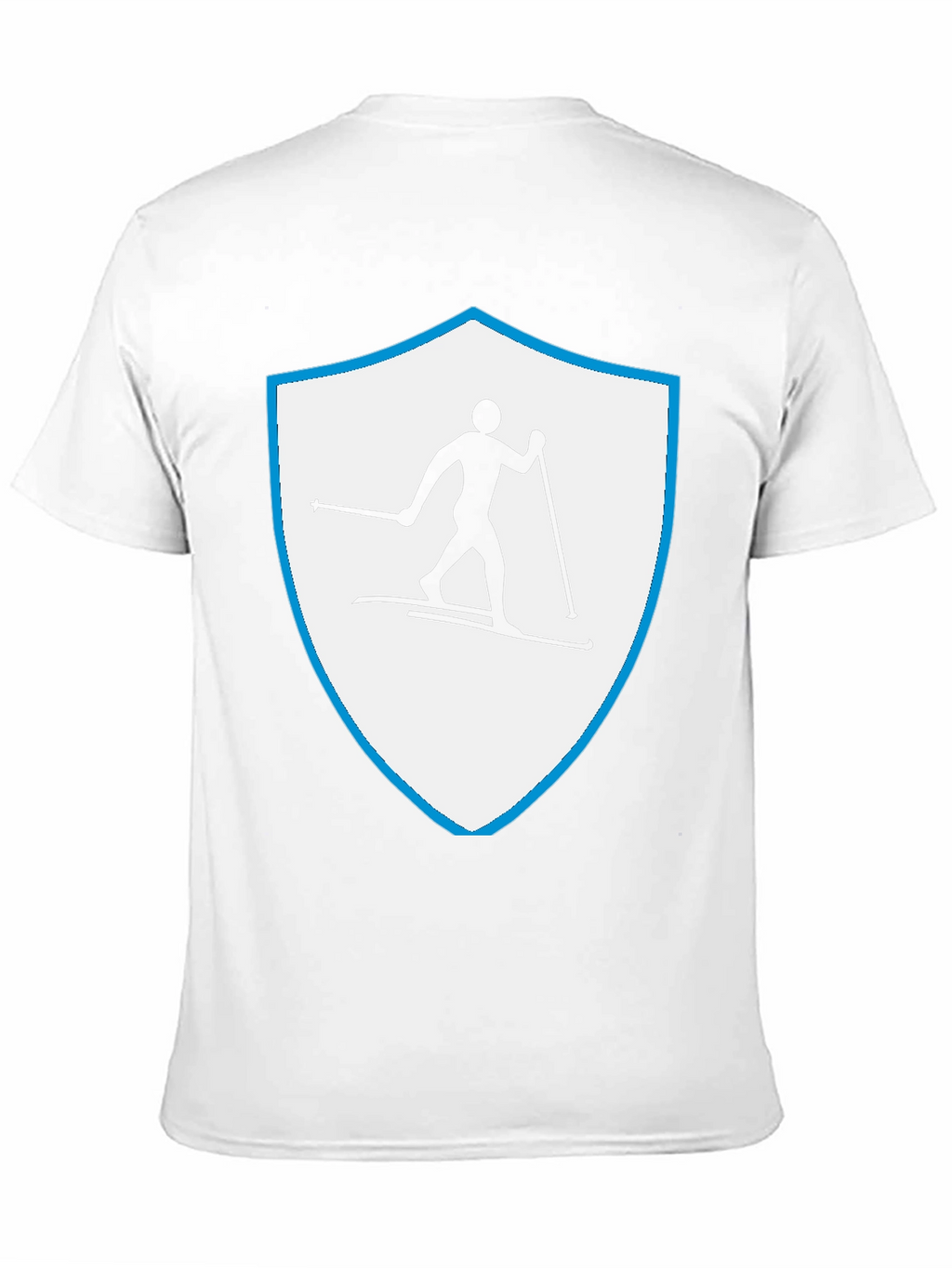 Ski Shield Graphic Tee - Black Cotton Blend