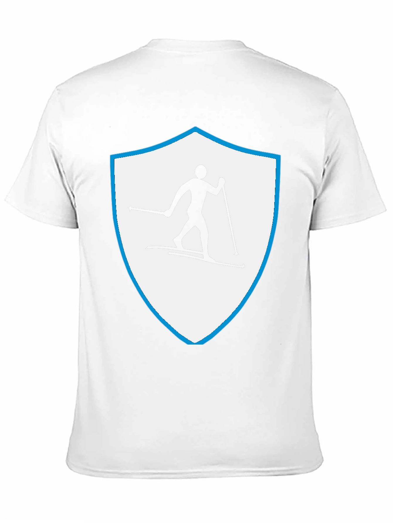Ski Shield Graphic Tee - Black Cotton Blend