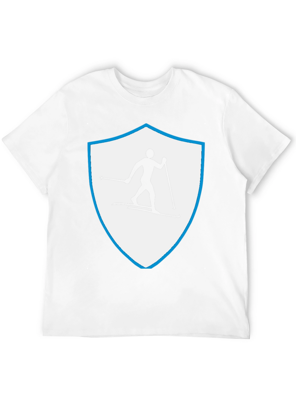 Ski Shield Graphic Tee - Black Cotton Blend