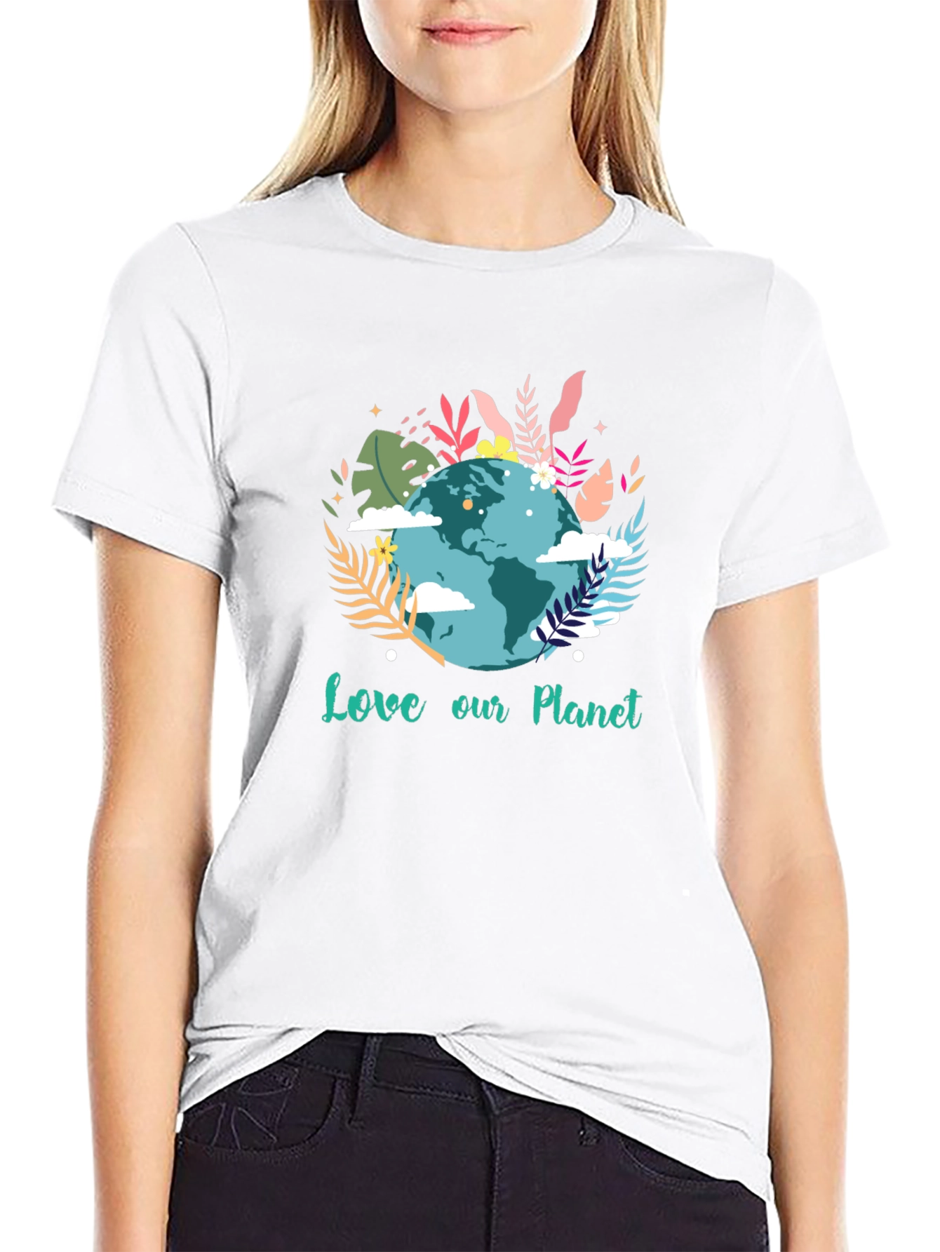 Love Our Planet Graphic Tee - Earth Day Shirt