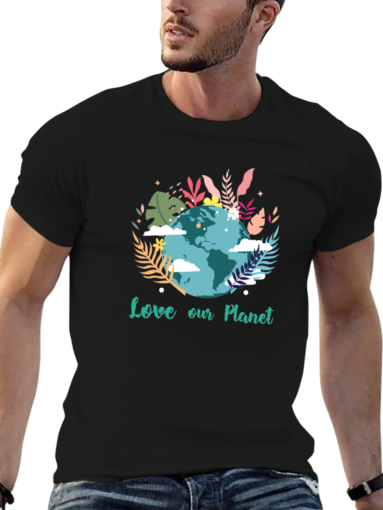 Love Our Planet Graphic Tee - Earth Day Shirt