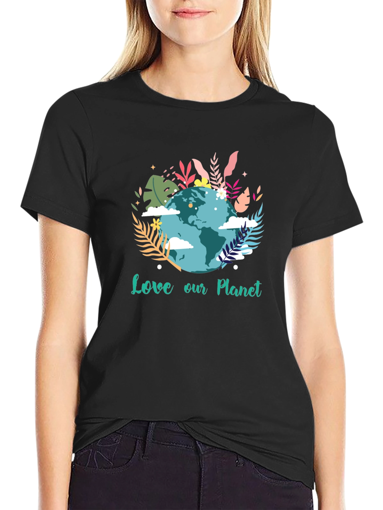 Love Our Planet Graphic Tee - Earth Day Shirt