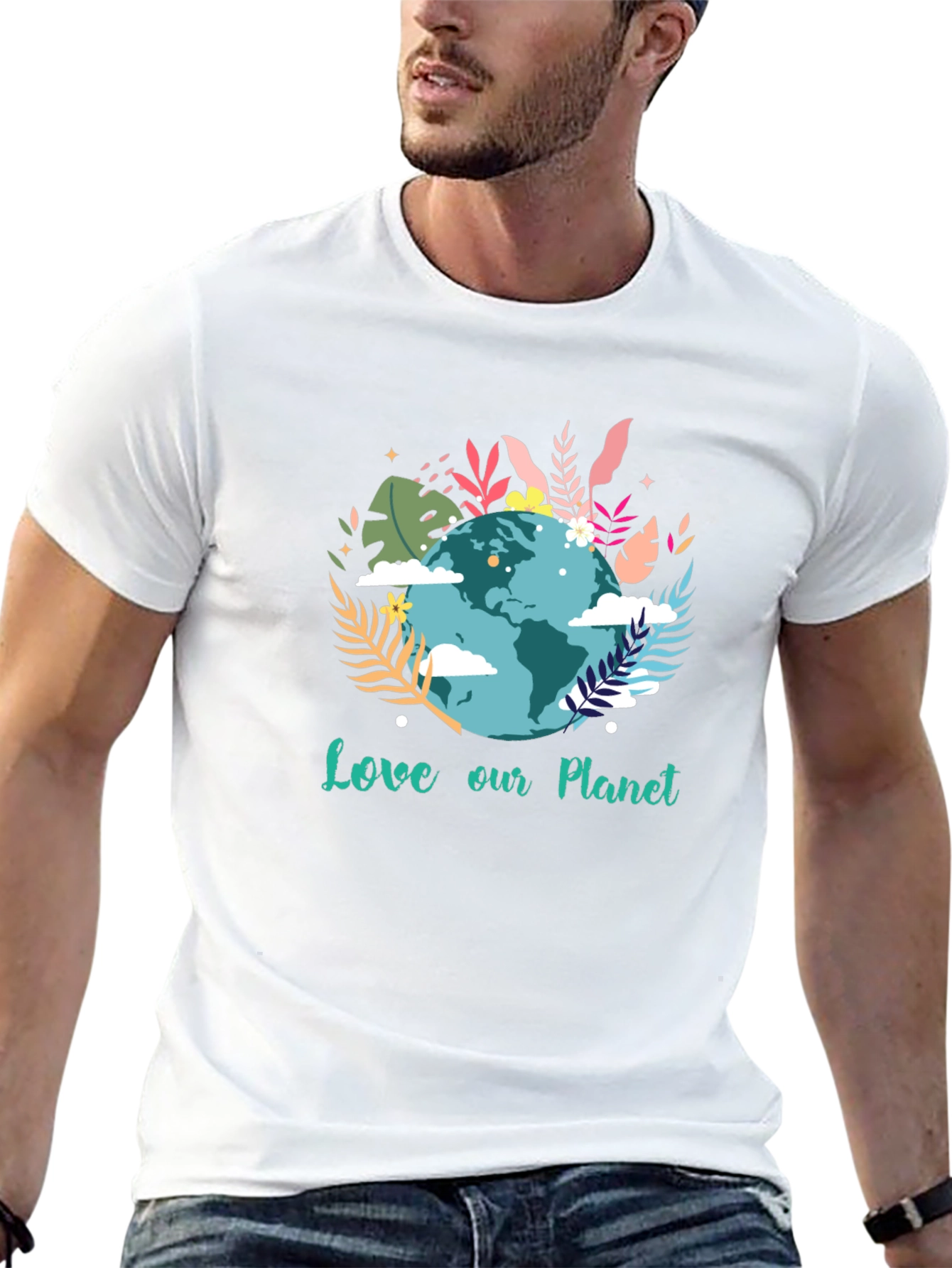 Love Our Planet Graphic Tee - Earth Day Shirt