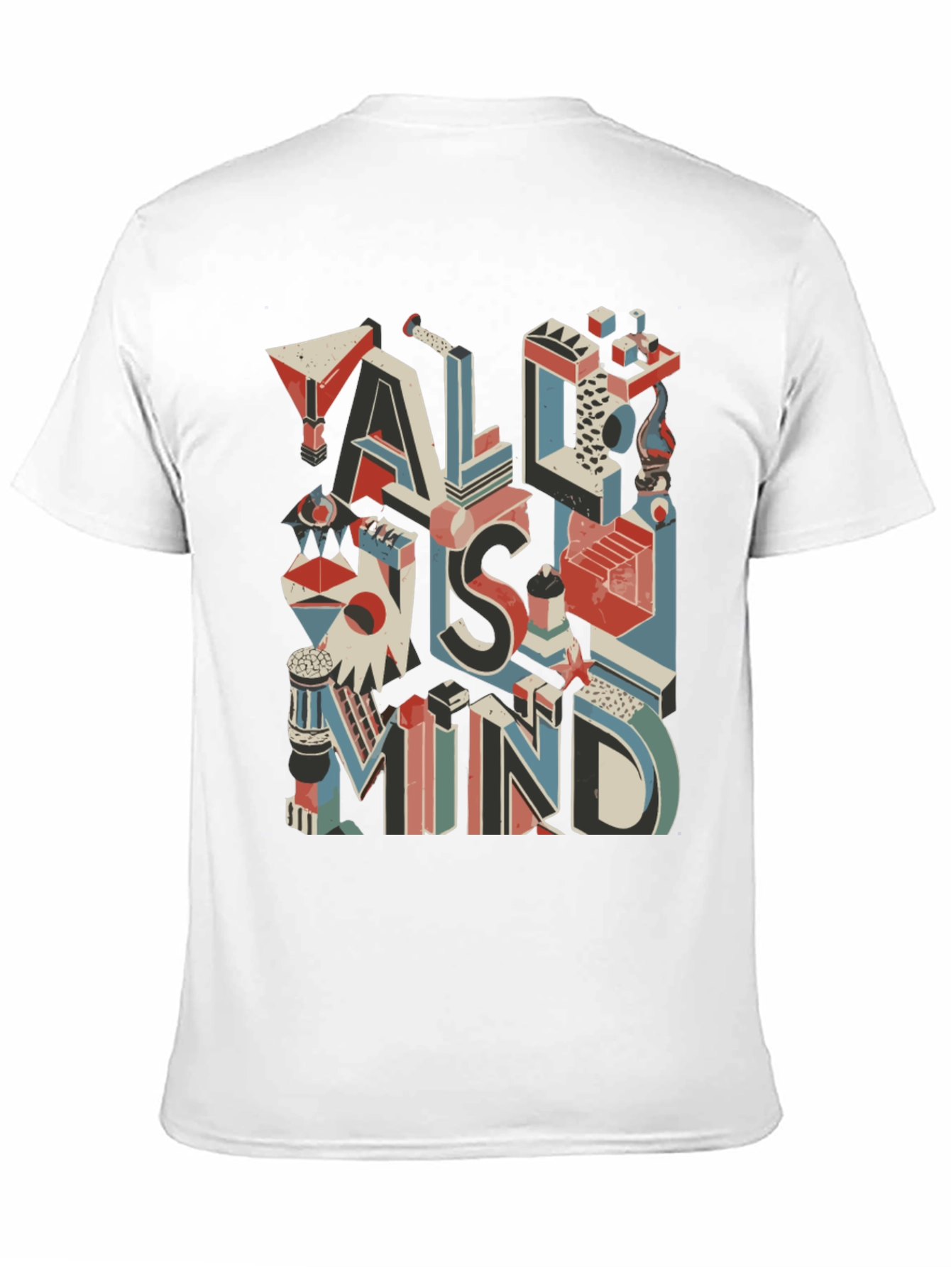 All Is Mind Graphic T-Shirt - Black