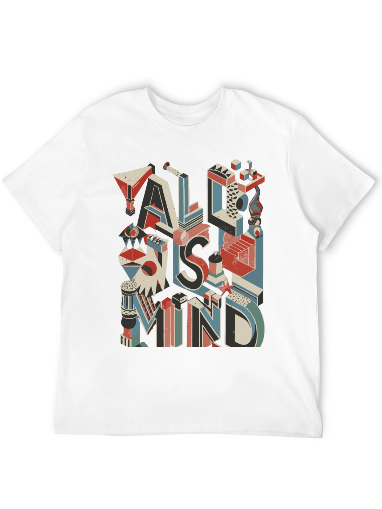 All Is Mind Graphic T-Shirt - Black