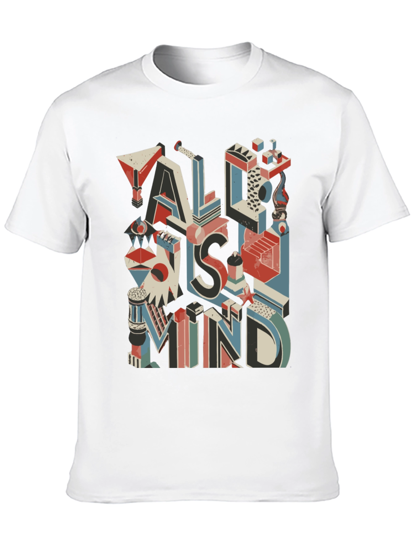 All Is Mind Graphic T-Shirt - Black