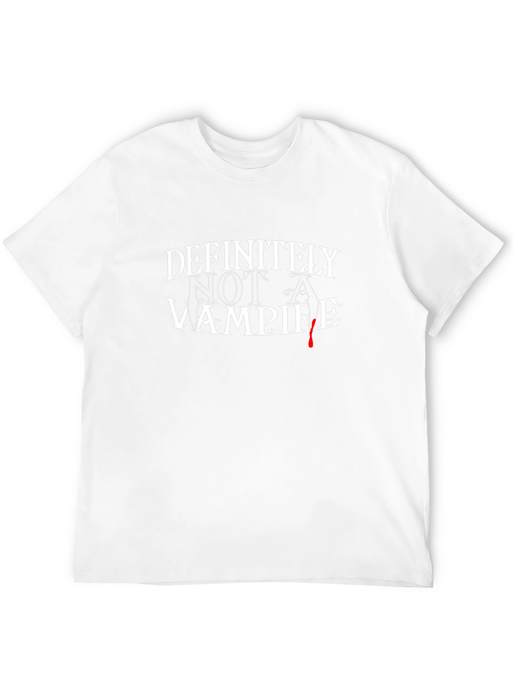 Definitely Not a Vampire Graphic T-Shirt