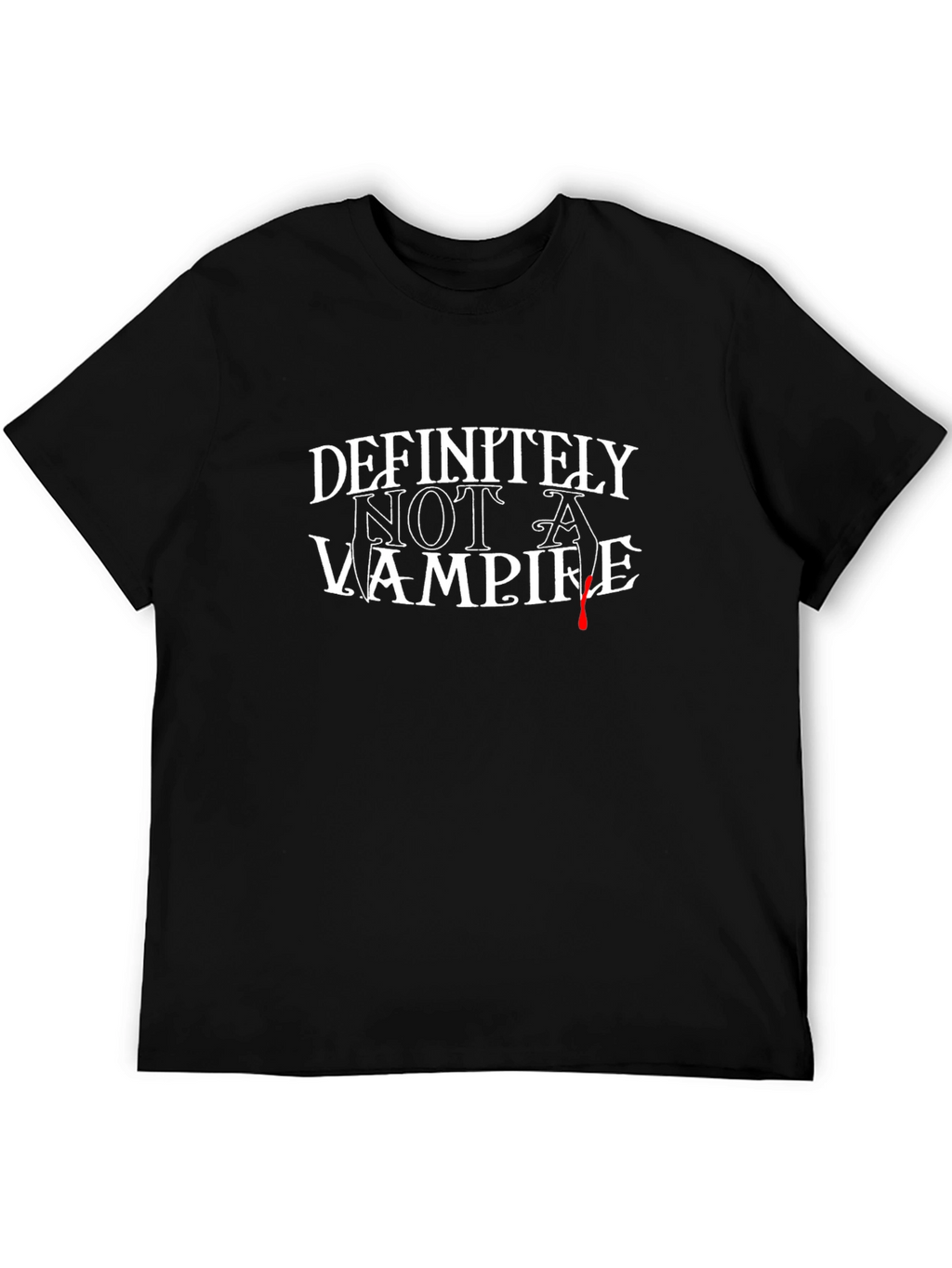 Definitely Not a Vampire Graphic T-Shirt