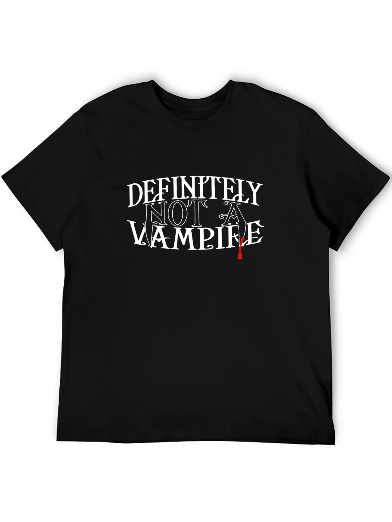 Definitely Not a Vampire Graphic T-Shirt