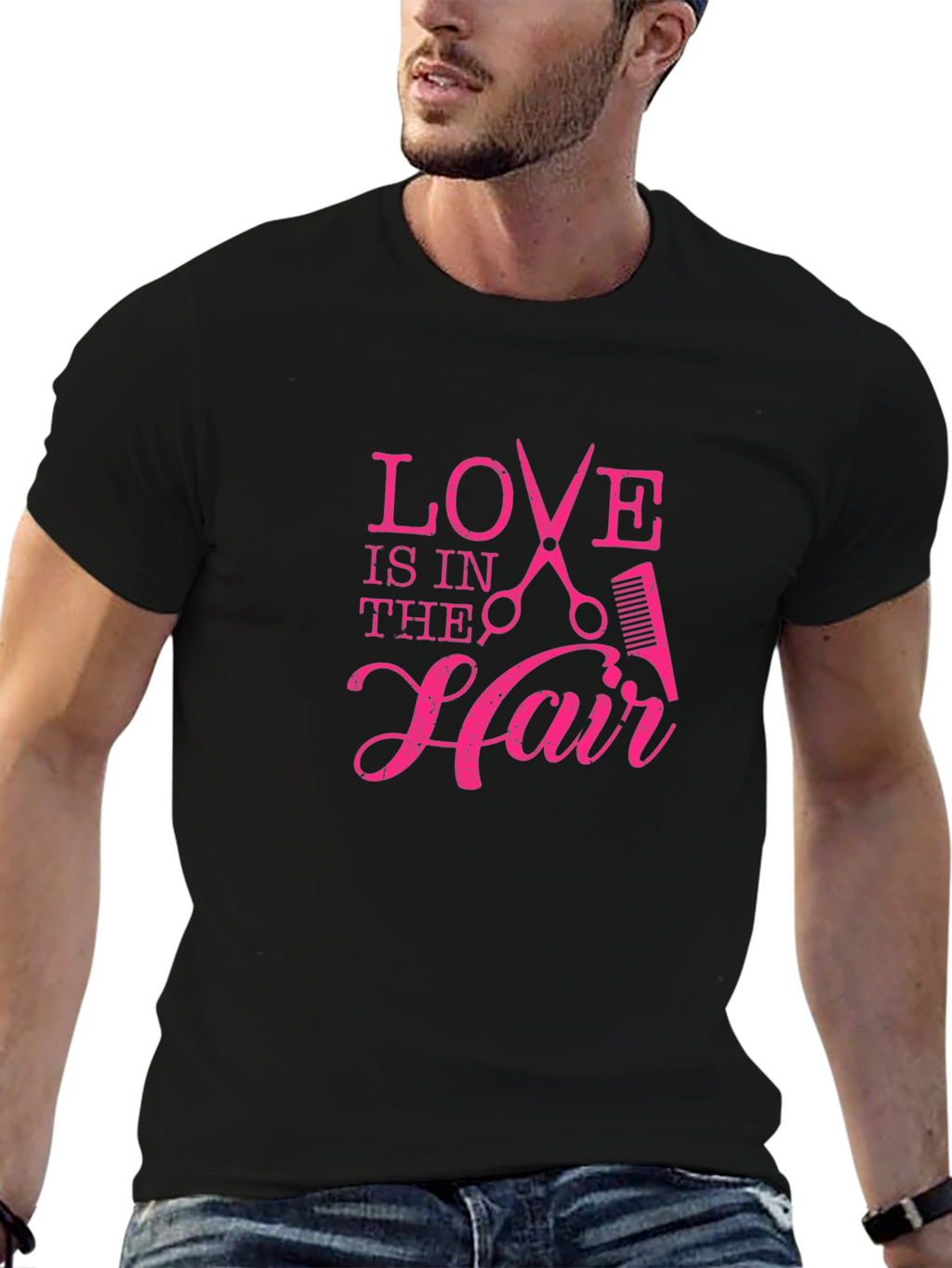 Love is in the Hair T-Shirt