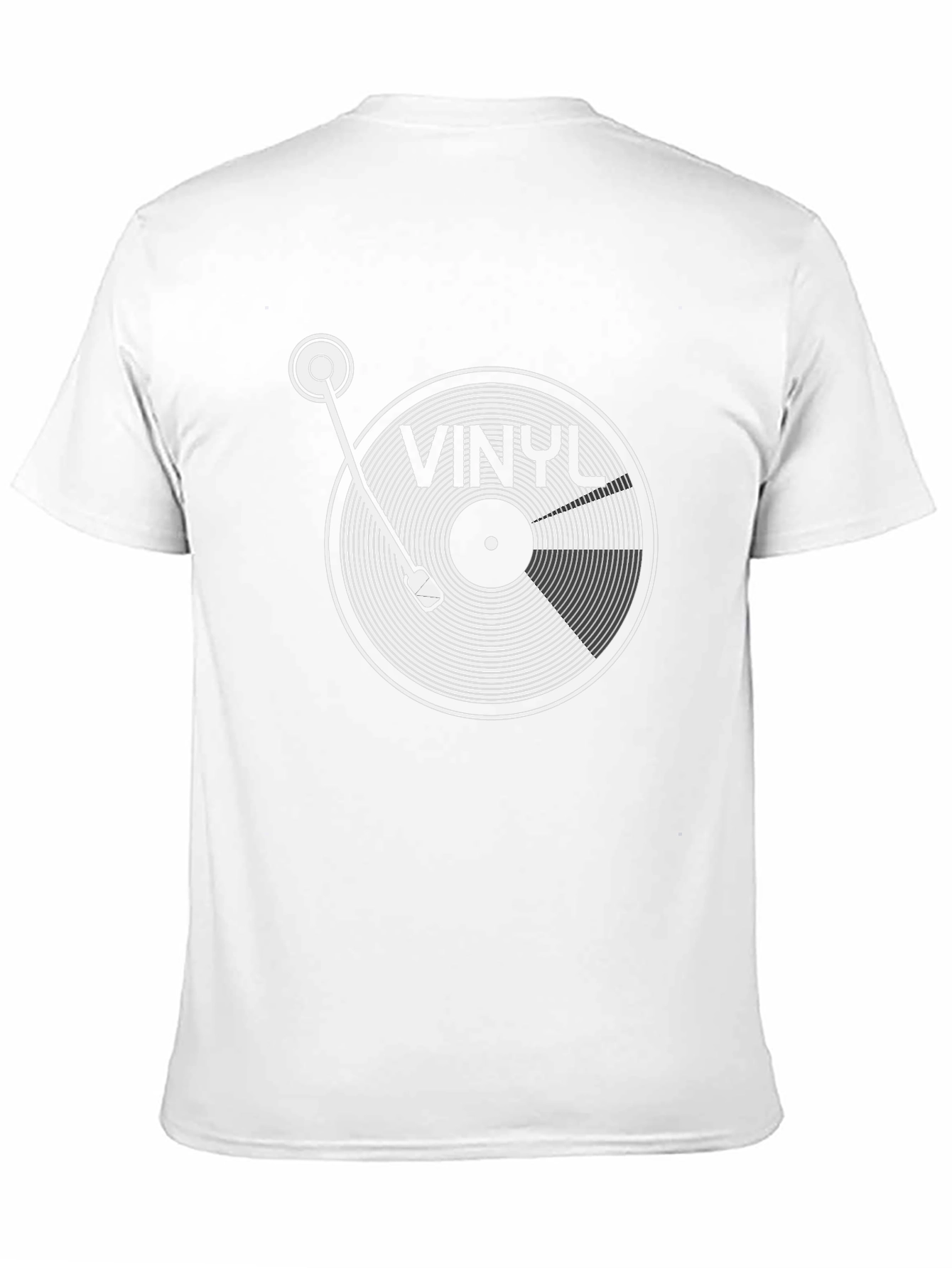 Vinyl Record Graphic Tee - Music Lover Shirt