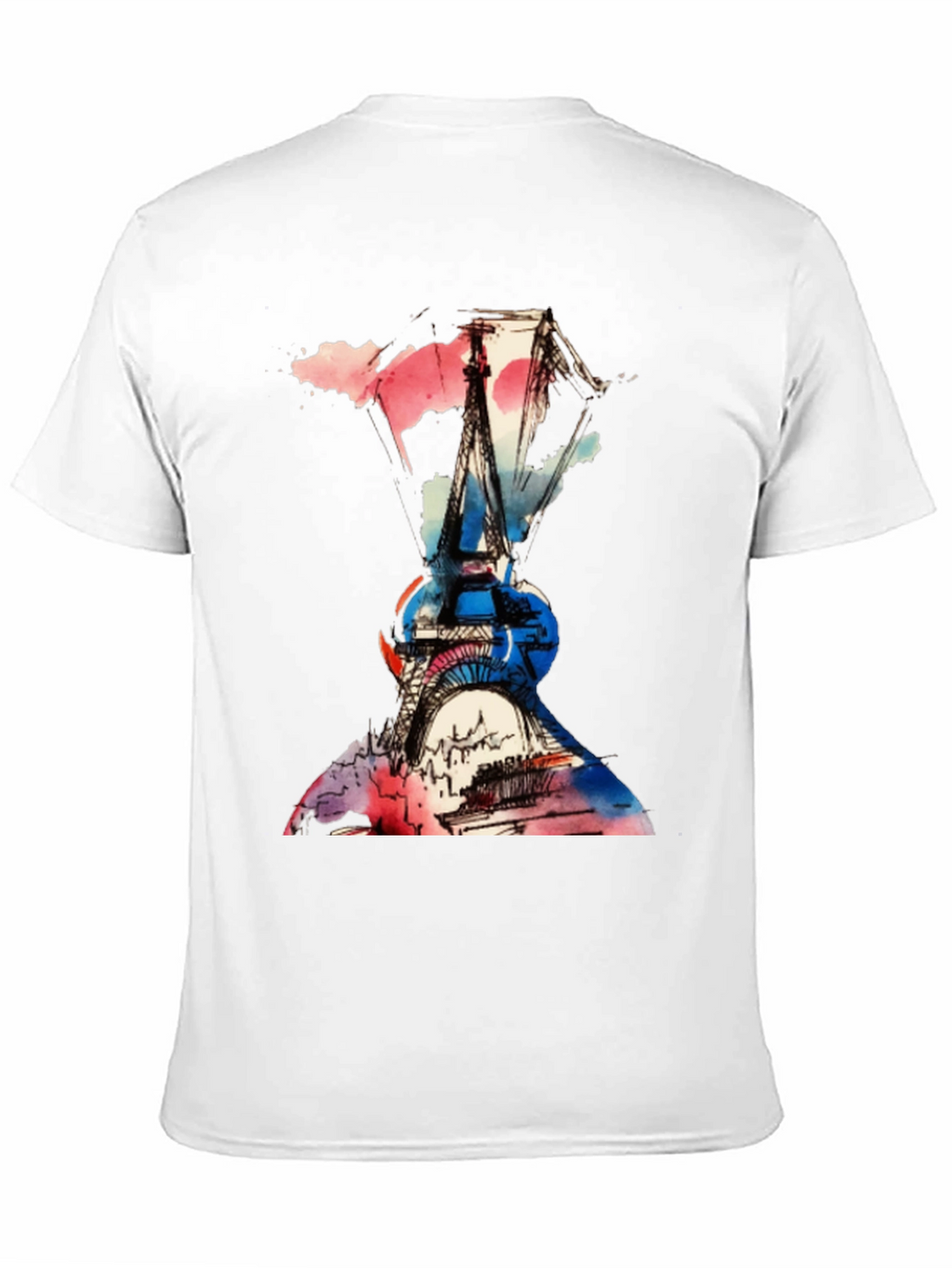 Eiffel Tower Paris Graphic T-Shirt