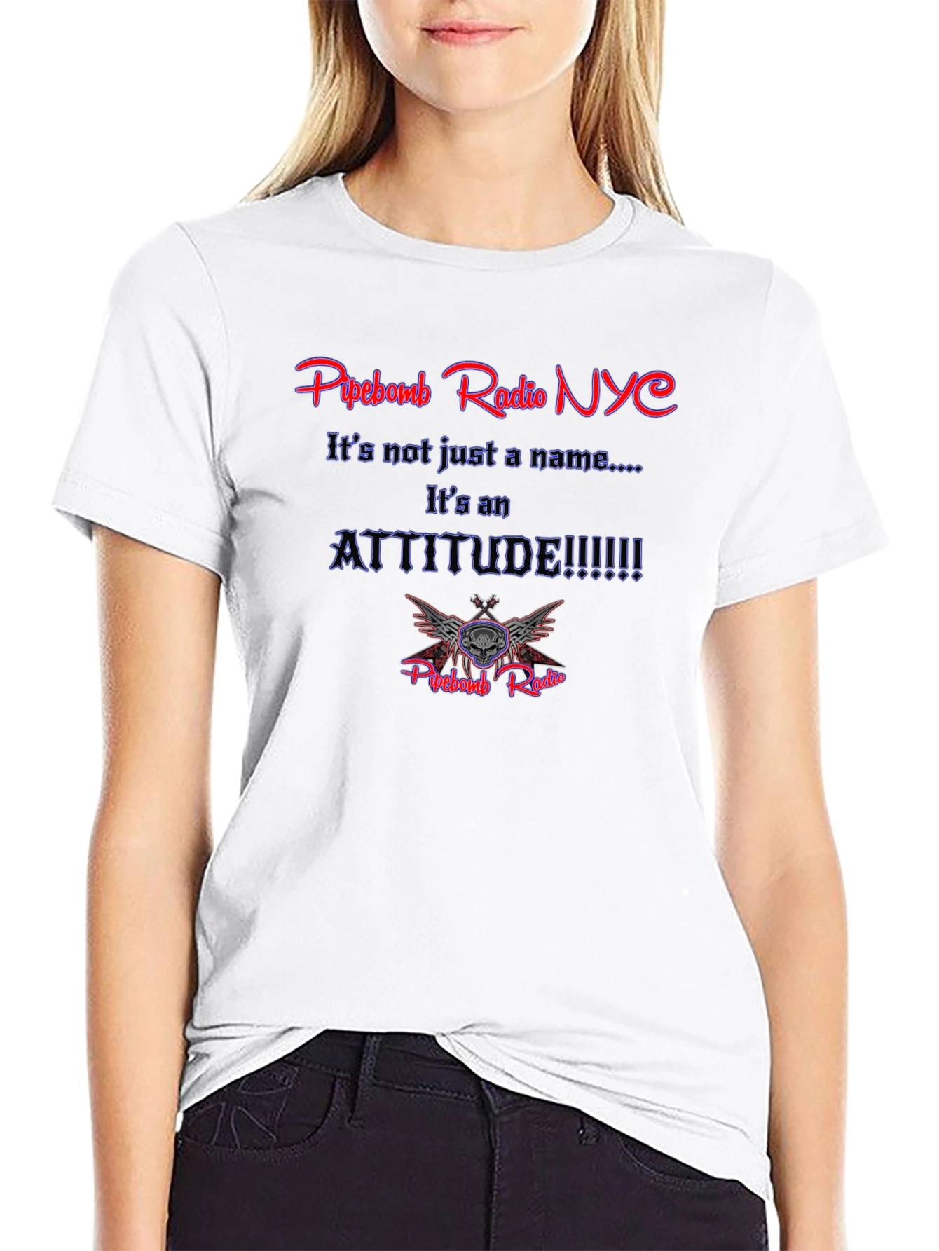 Pipebomb Radio NYC Attitude T-Shirt