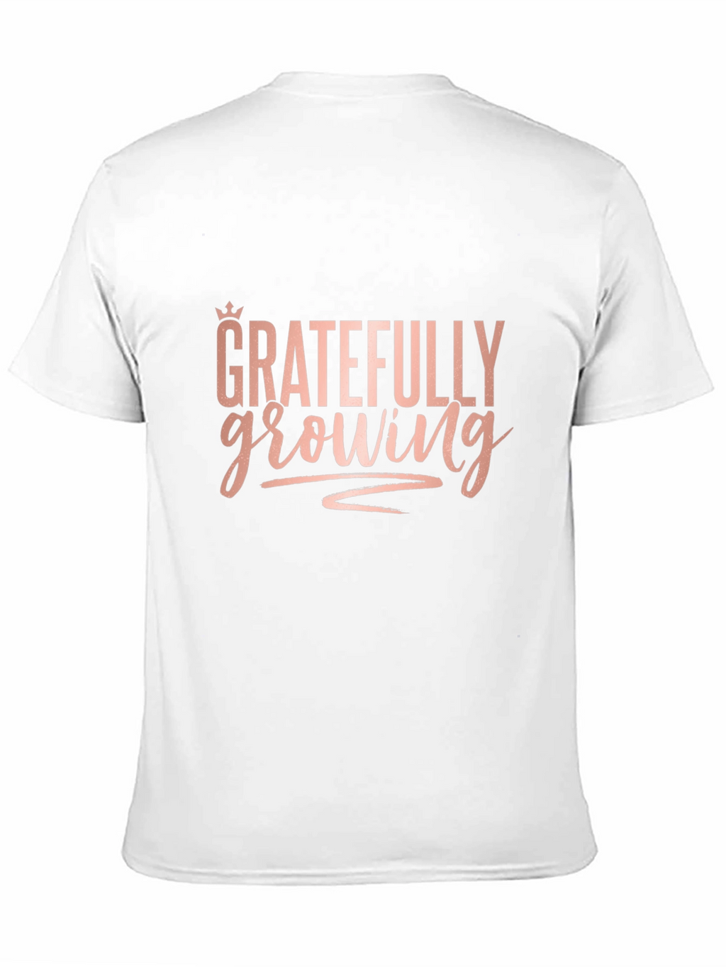 Gratefully Growing Black T-Shirt