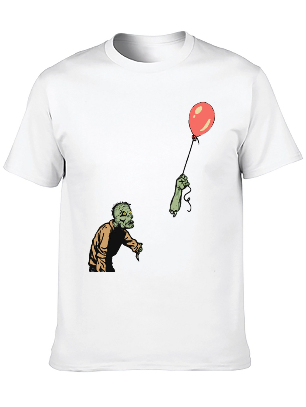 Zombie Balloon Graphic T-Shirt - Unisex