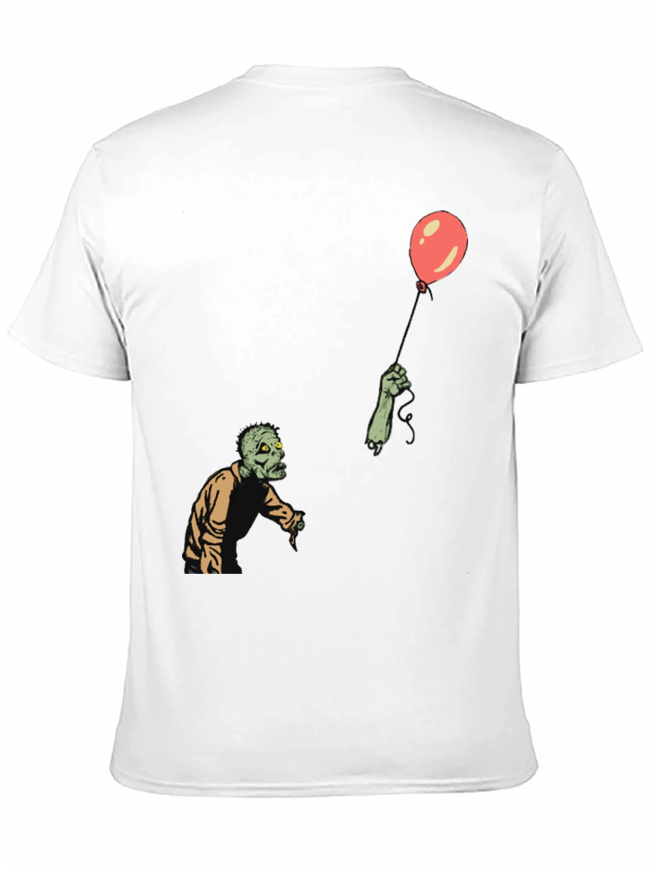 Zombie Balloon Graphic T-Shirt - Unisex