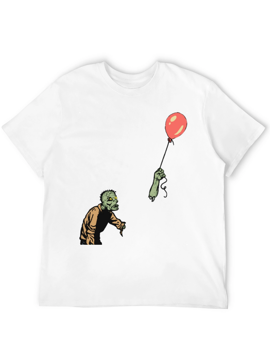 Zombie Balloon Graphic T-Shirt - Unisex