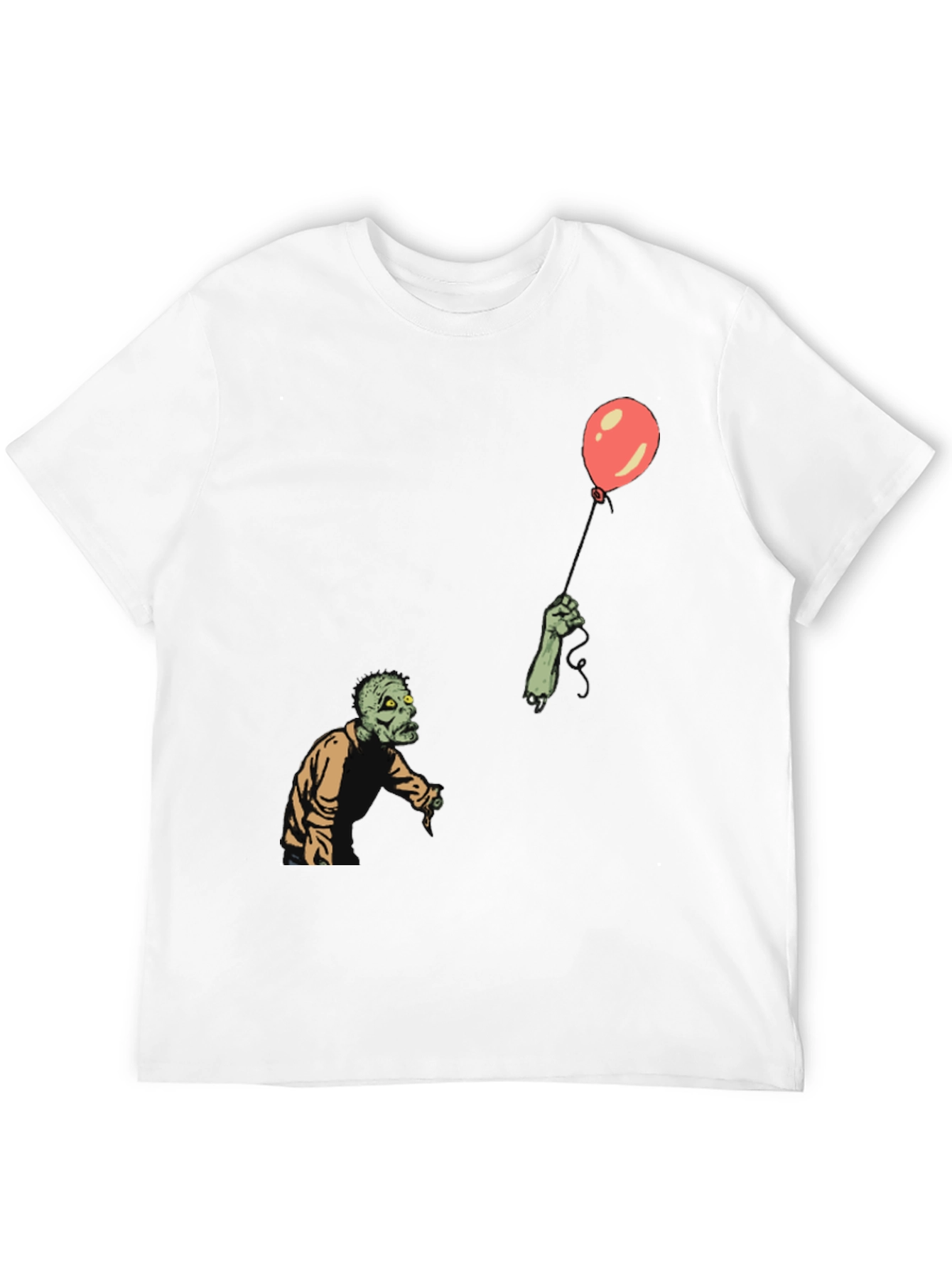 Zombie Balloon Graphic T-Shirt - Unisex