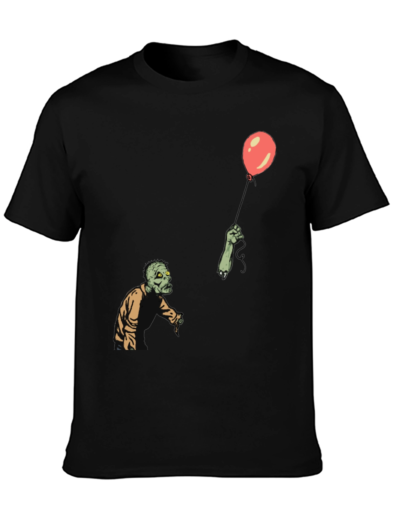 Zombie Balloon Graphic T-Shirt - Unisex