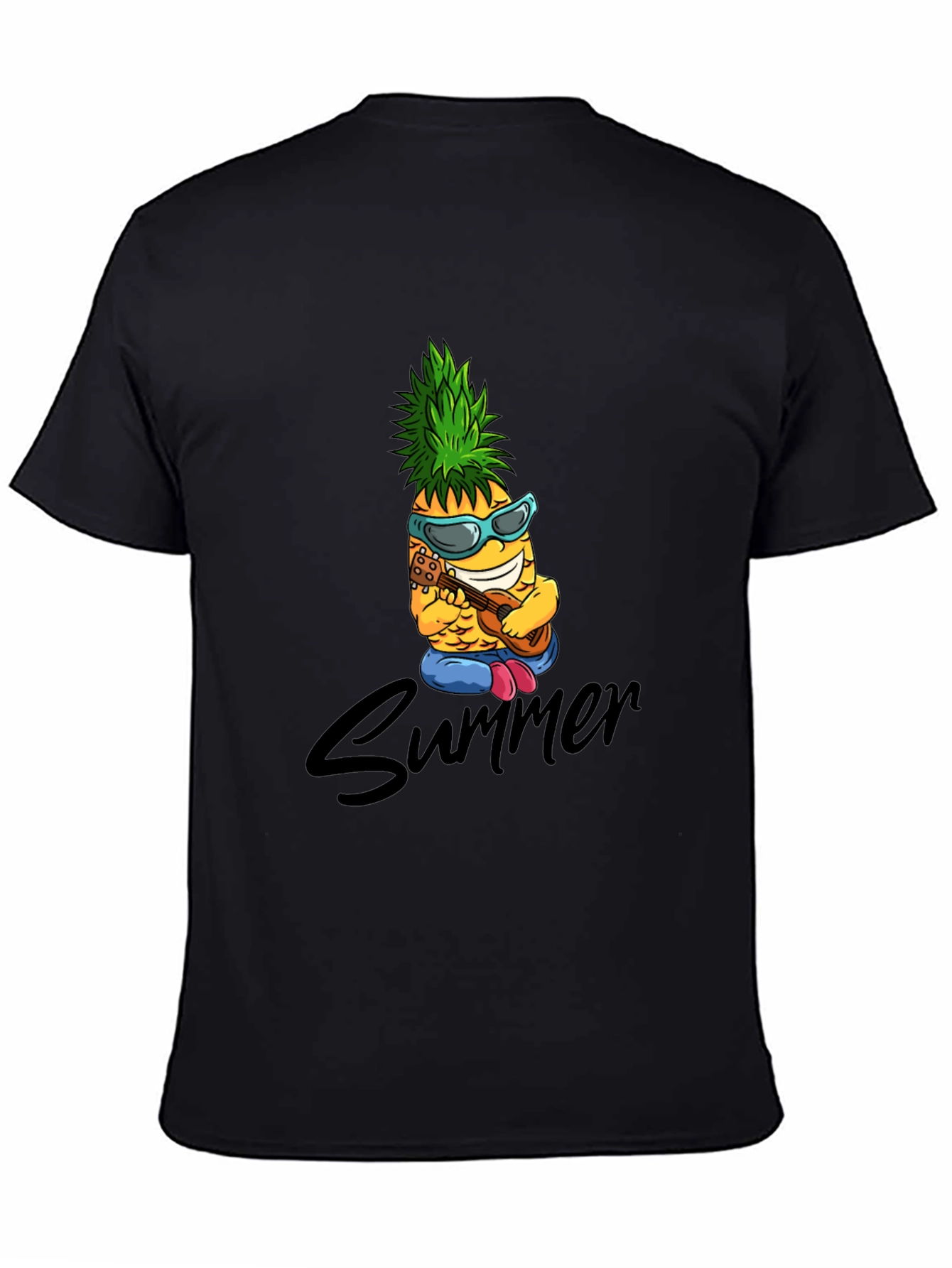 Summer Pineapple Graphic Tee - Cool Fruit Design