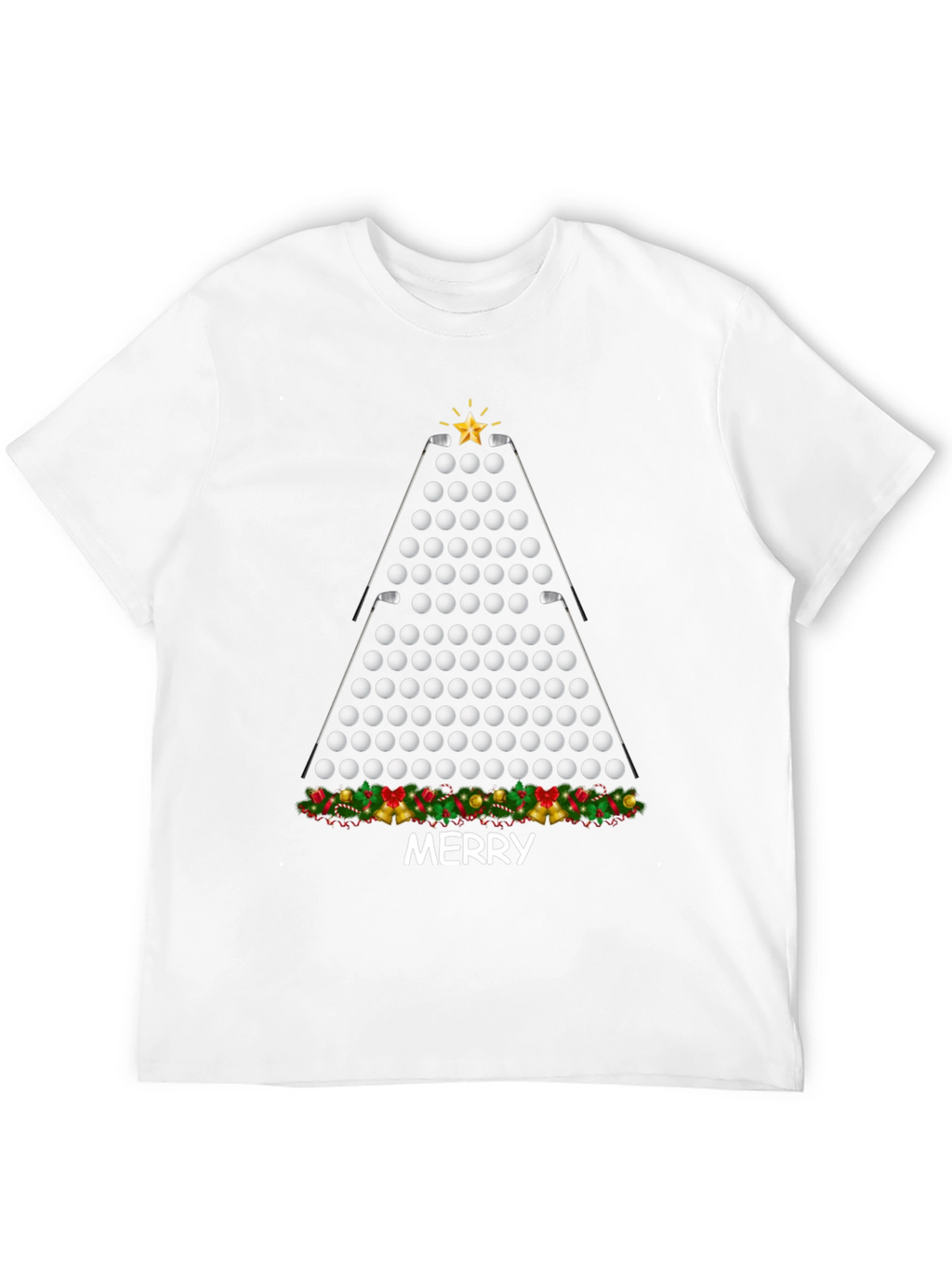 Festive Billiards Christmas Tree T-Shirt
