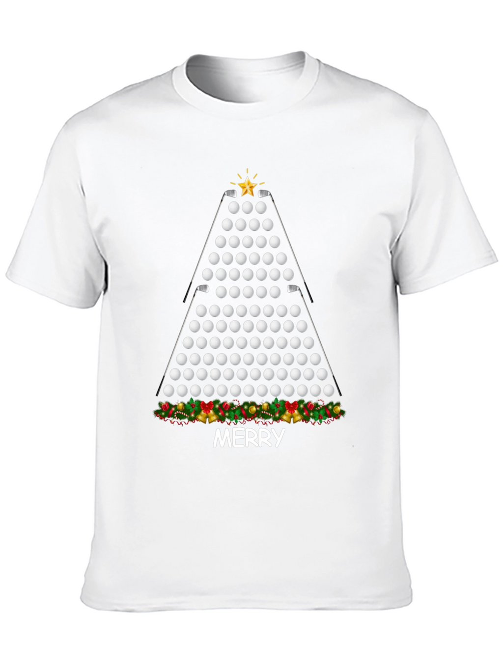 Festive Billiards Christmas Tree T-Shirt